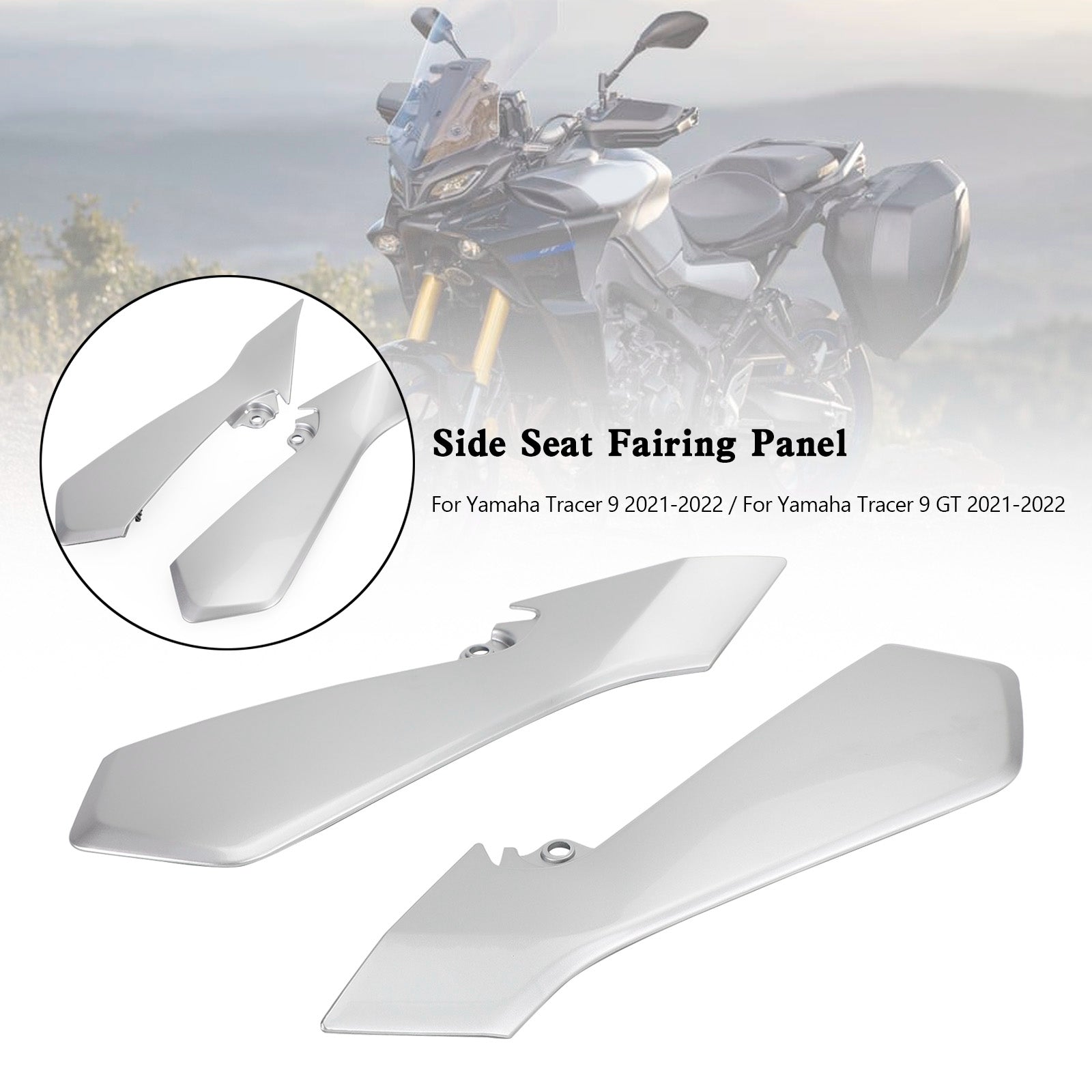 Rear Tail Side Seat Fairing Panel Cowl For Yamaha Tracer 9 GT 2021-2022