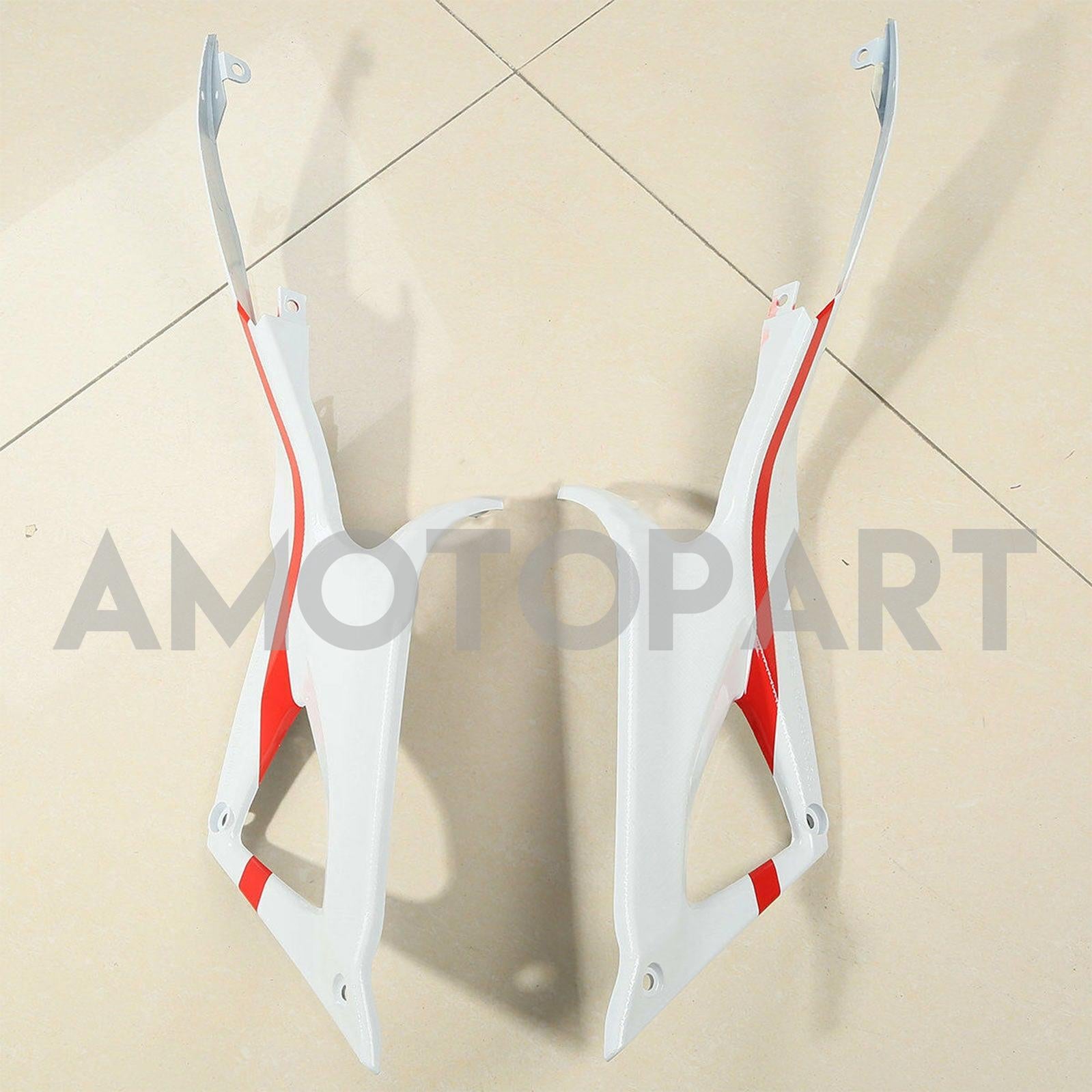 Amotopart All Years Ducati 1098 848 1198 Red&White Fairing Kit