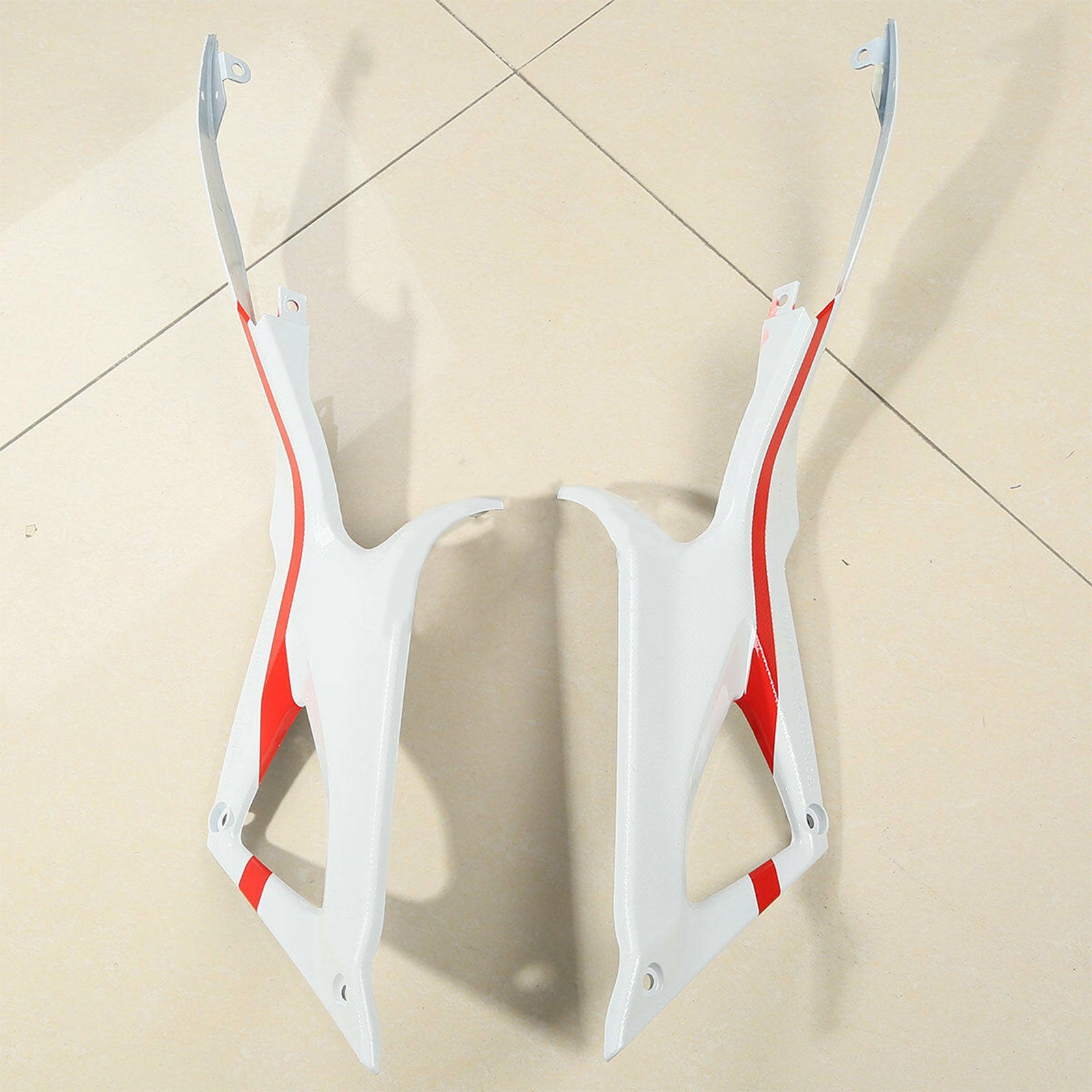 Amotopart All Years Ducati 1098 848 1198 Red&White Fairing Kit