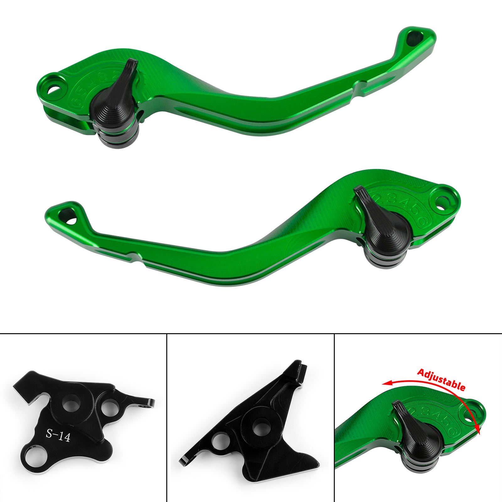 CNC Short Clutch Brake Lever fit for Suzuki HAYABUSA/GSXR1300 2008-2017