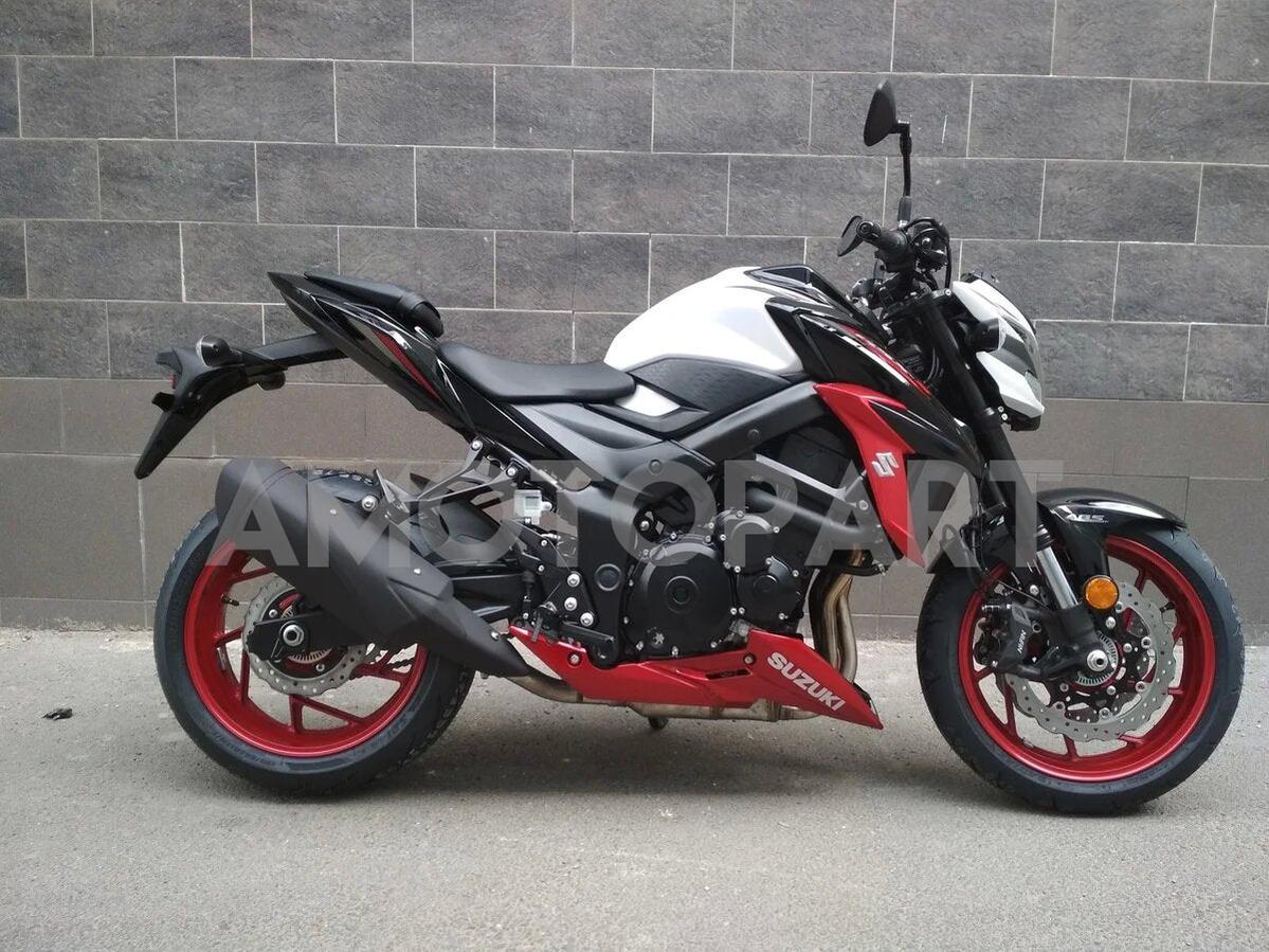 Amotopart 2017-2022 Suzuki GSX-S 750 Fairing Red&White Kit