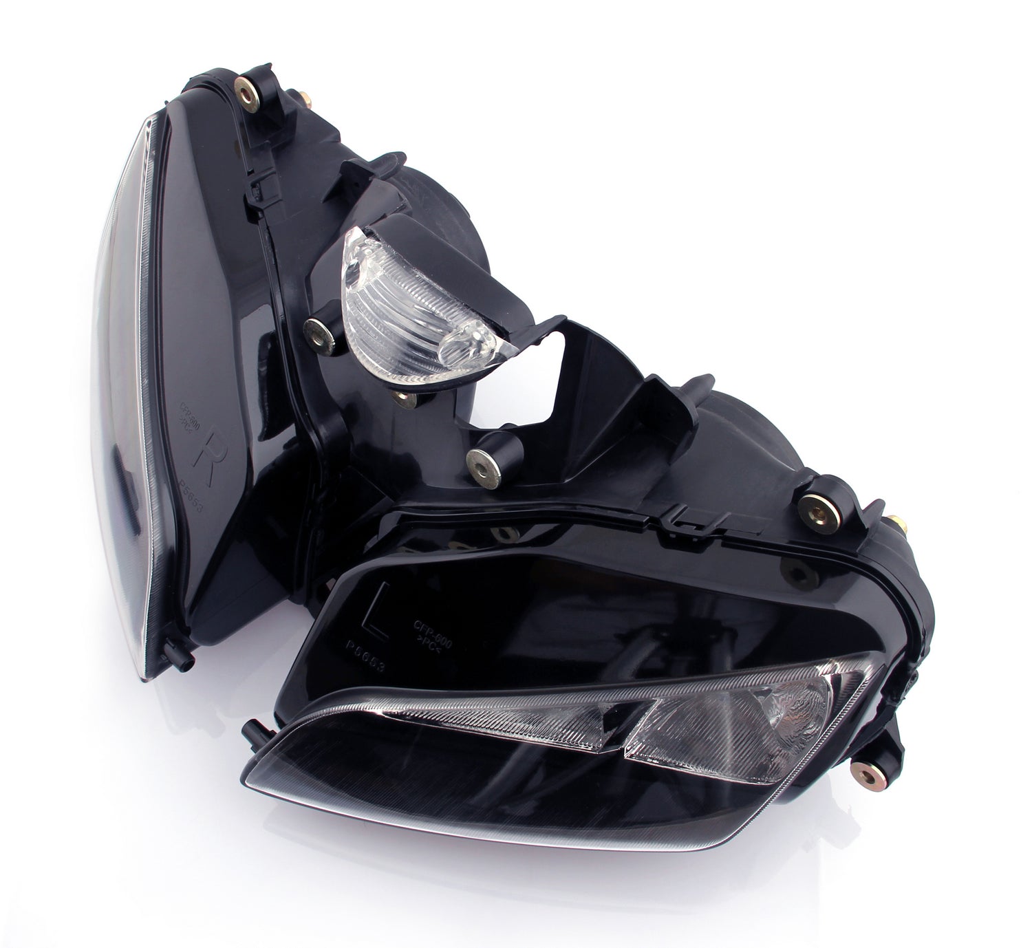 Front Headlight Grille Headlamp Led Protector Clear For Honda CBR600RR 03-06 Generic