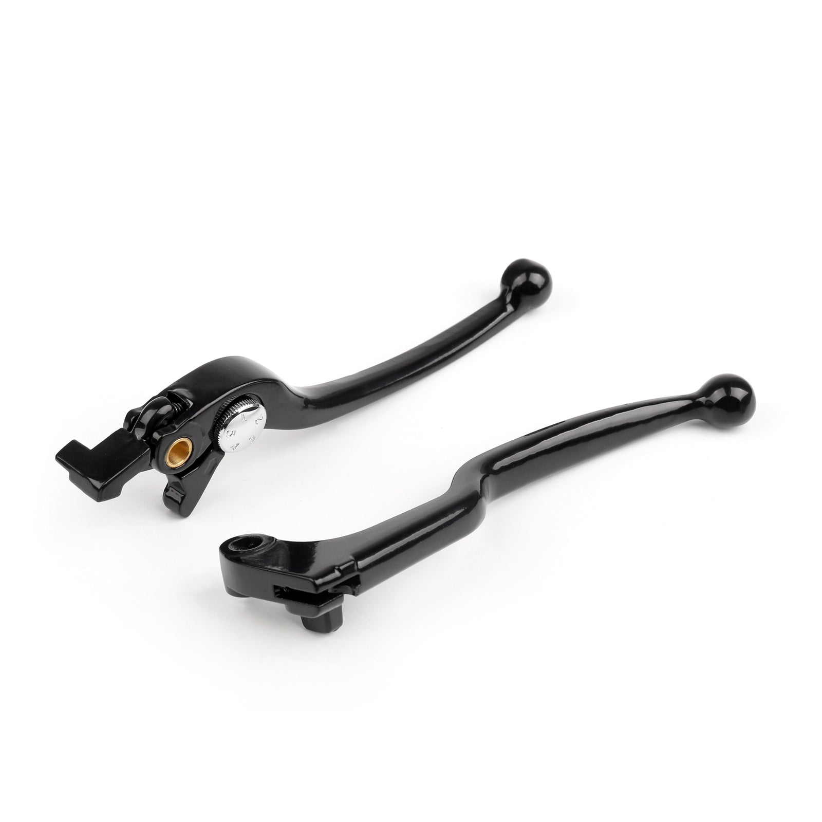 99-04 Yamaha YZF R6 R1 FZ1 Brake Clutch Levers Black