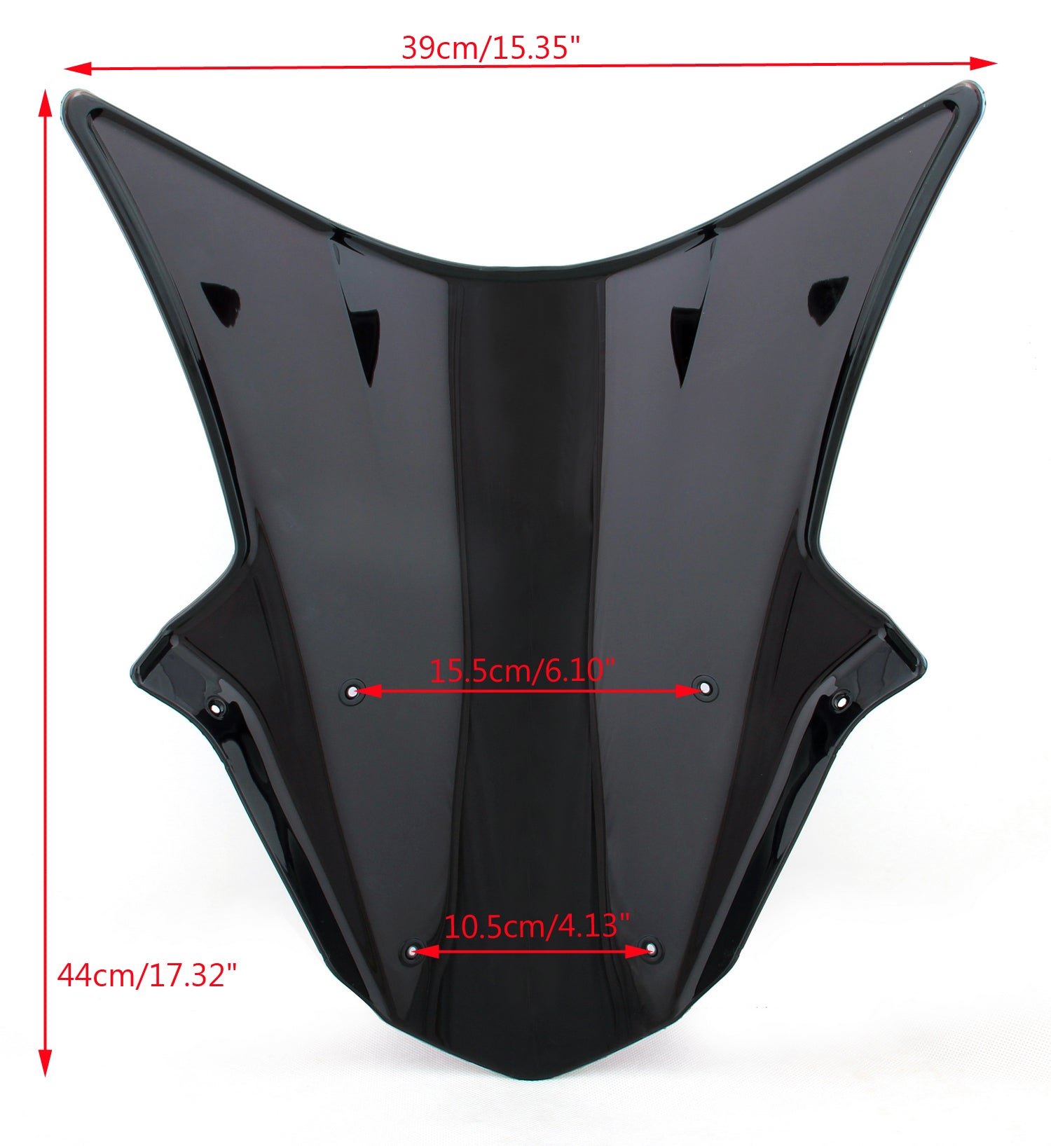 Parabrisas de doble burbuja apto para Kawasaki ZX10R ZX 10R 2011-2015