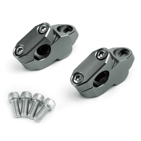 Kit estensioni riser manubrio da 7/8" in alluminio billet da 22 mm Per Yamaha Per Honda Per Ducati Per KTM Per Kawasaki Per Suzuki