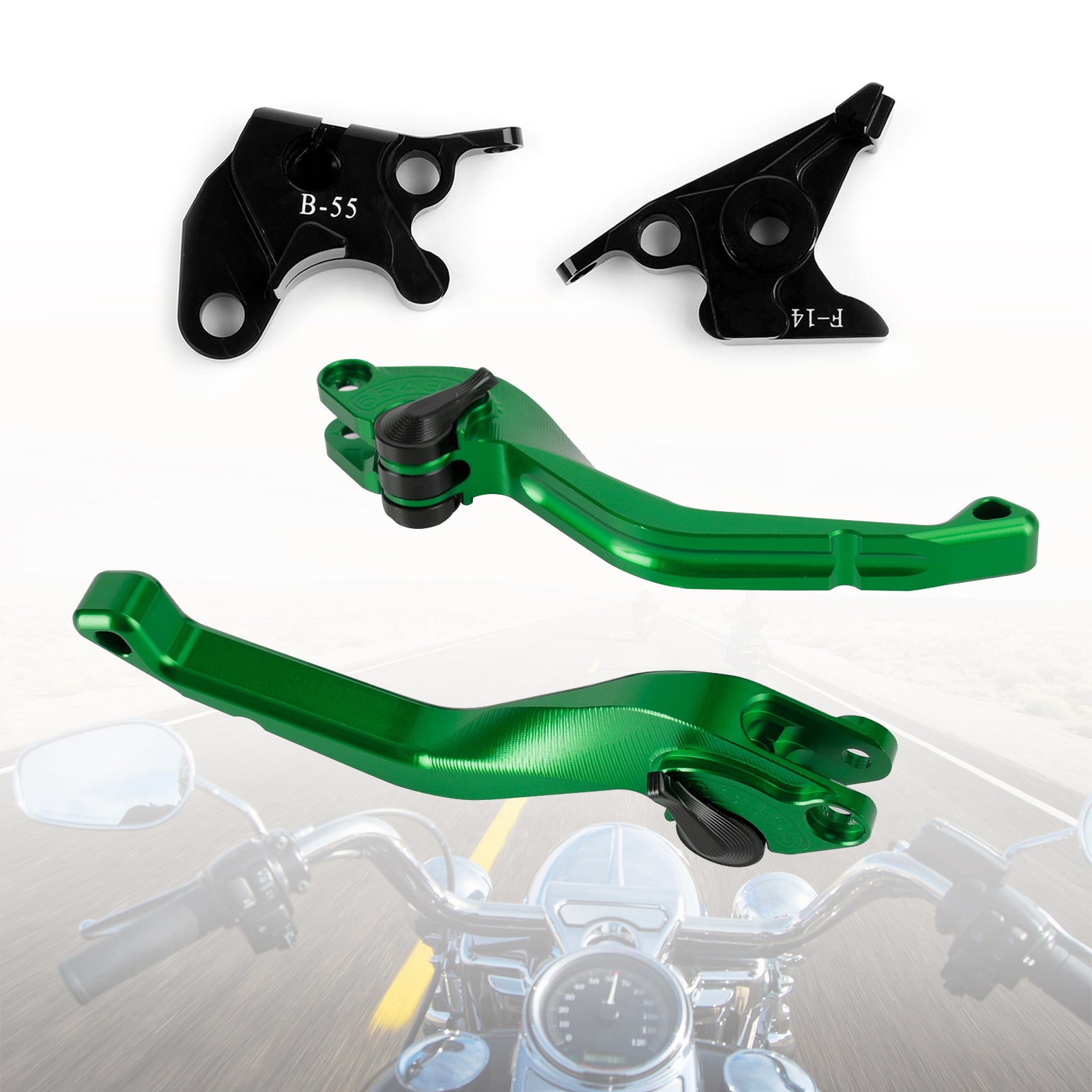 CNC-Kurzkupplungsbremshebel passend für Buell XB12R XB12Ss XB12Scg M2 Cyclone