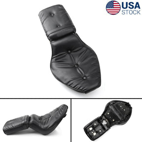 Replace Front Rear Driver Passenger Seat Black For Honda Shadow Vlx Vt 600 88-98 Generic