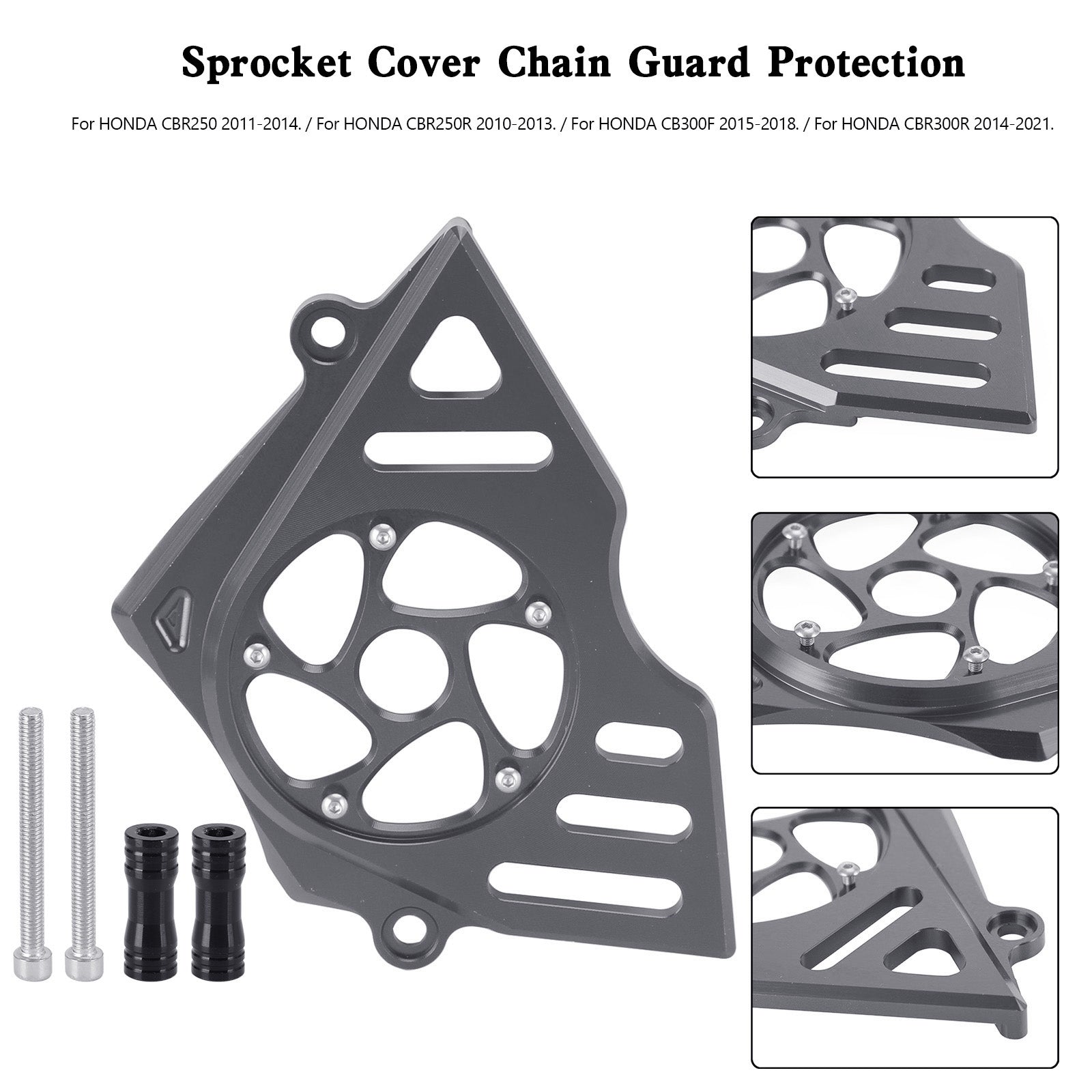 Honda CBR250R CBR300R CB300F Front Sprocket Cover Chain Guard