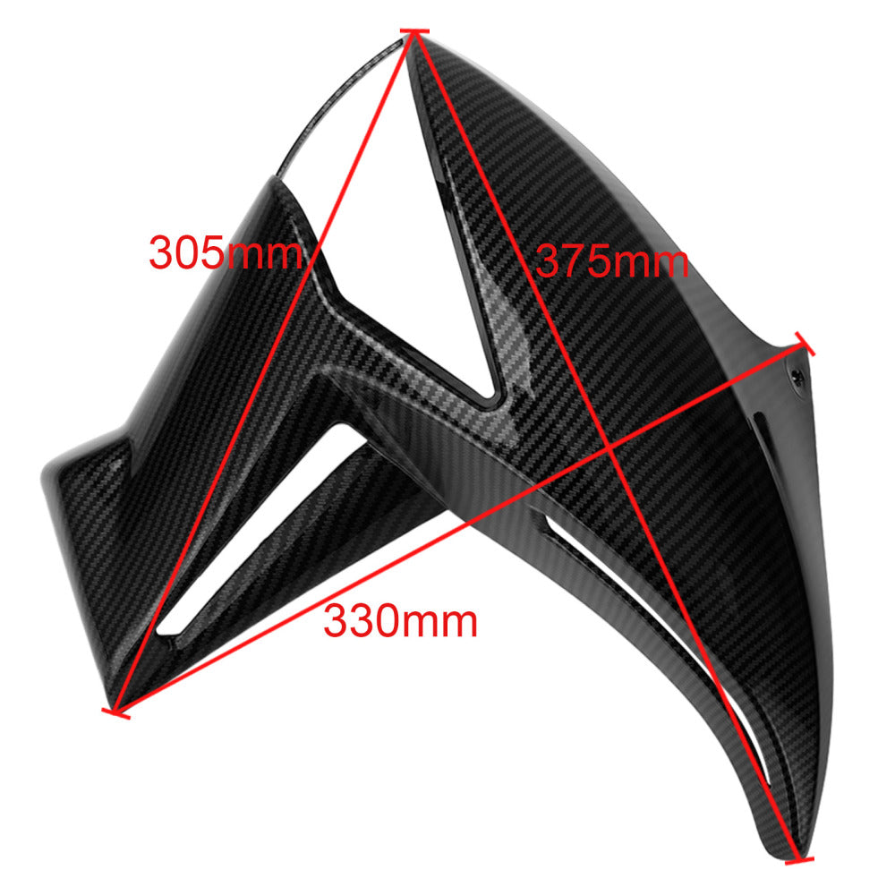 Vorderseite Kühlerabdeckung Verkleidung Verkleidung für KAWASAKI ER6N 2009-2011 Generic