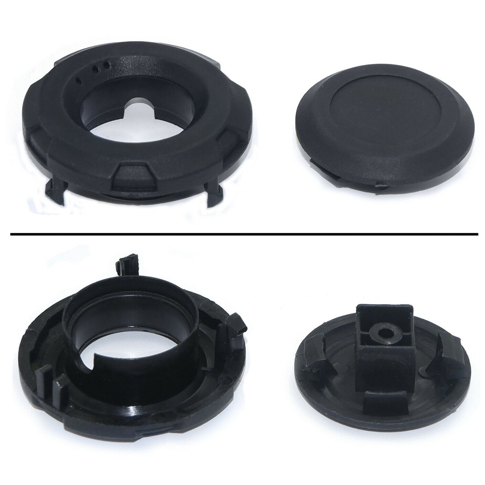 Amotopart Kawasaki ER6F/Ninja650 2017–2019 unlackiertes Verkleidungsset