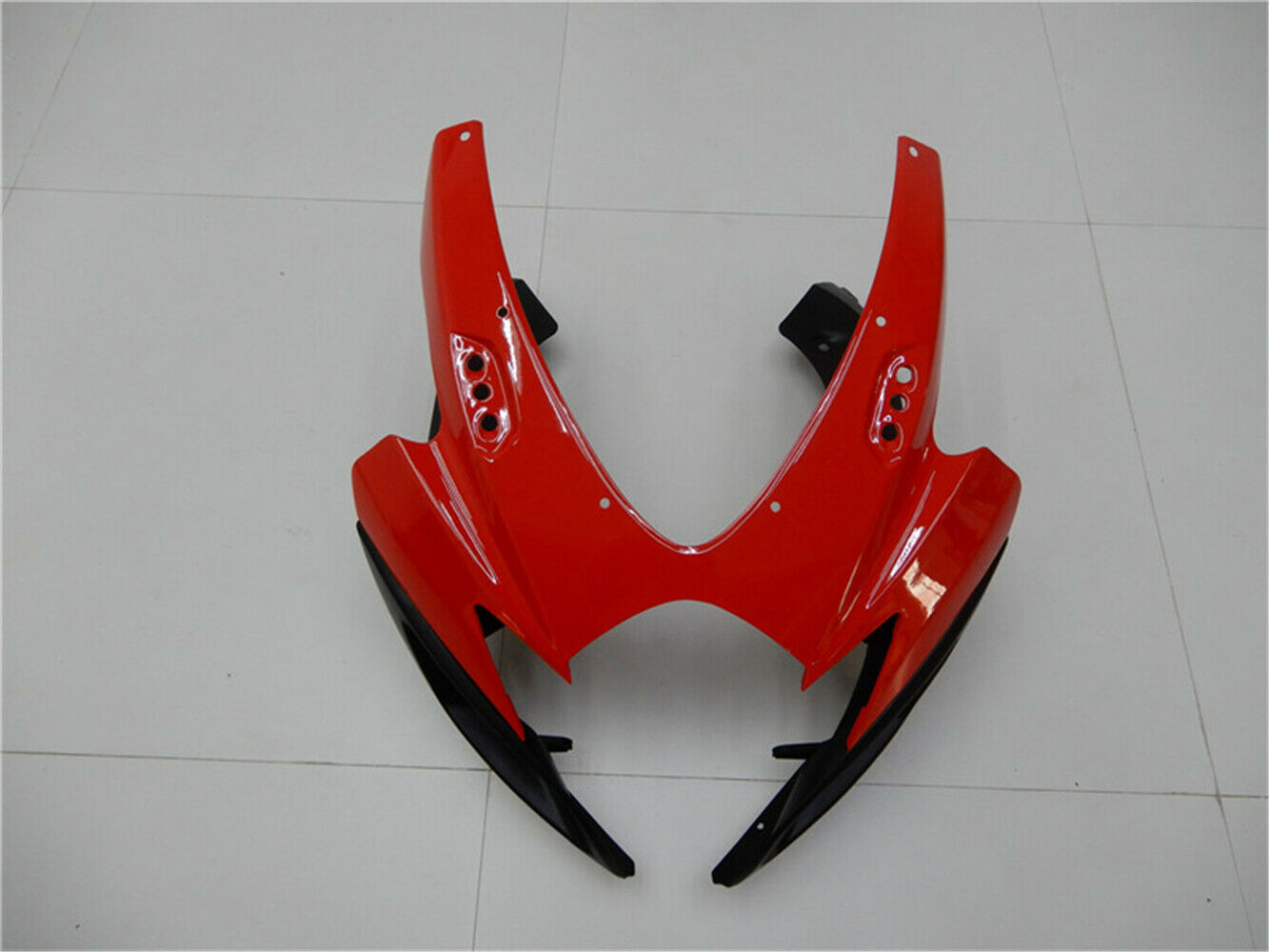 Amotopart Fairings Suzuki GSXR600 750 2006-2007 Fairing Red Black Fairing Kit