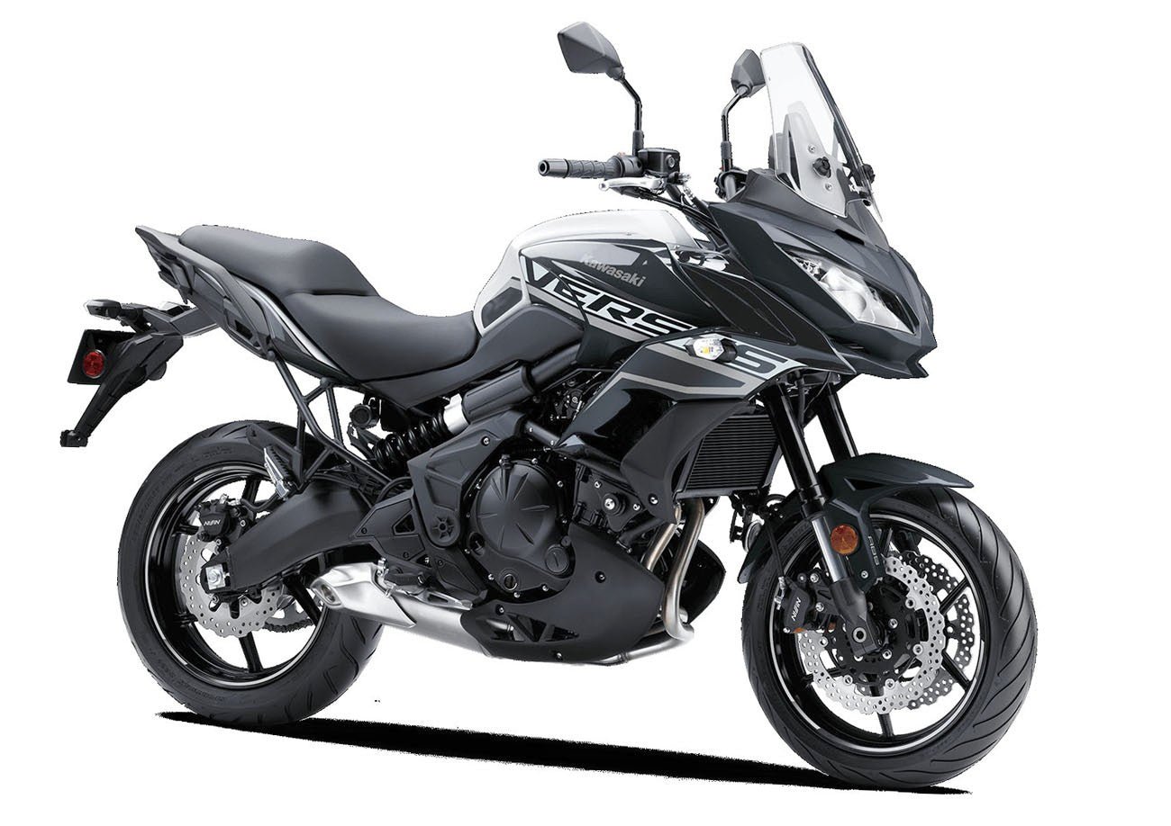 Amotopart 2015-2021 Kawasaki Versys 650 Kit de carenado negro