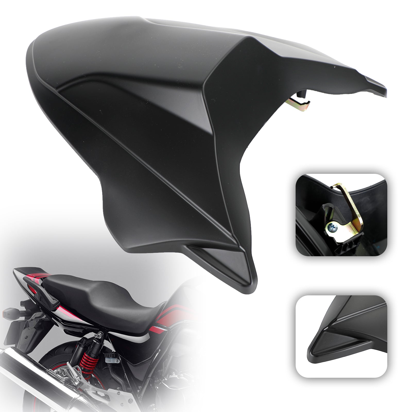 Rear Tail Seat Fairing Cowl Cover for Honda CB650R 2021-2022 Generic