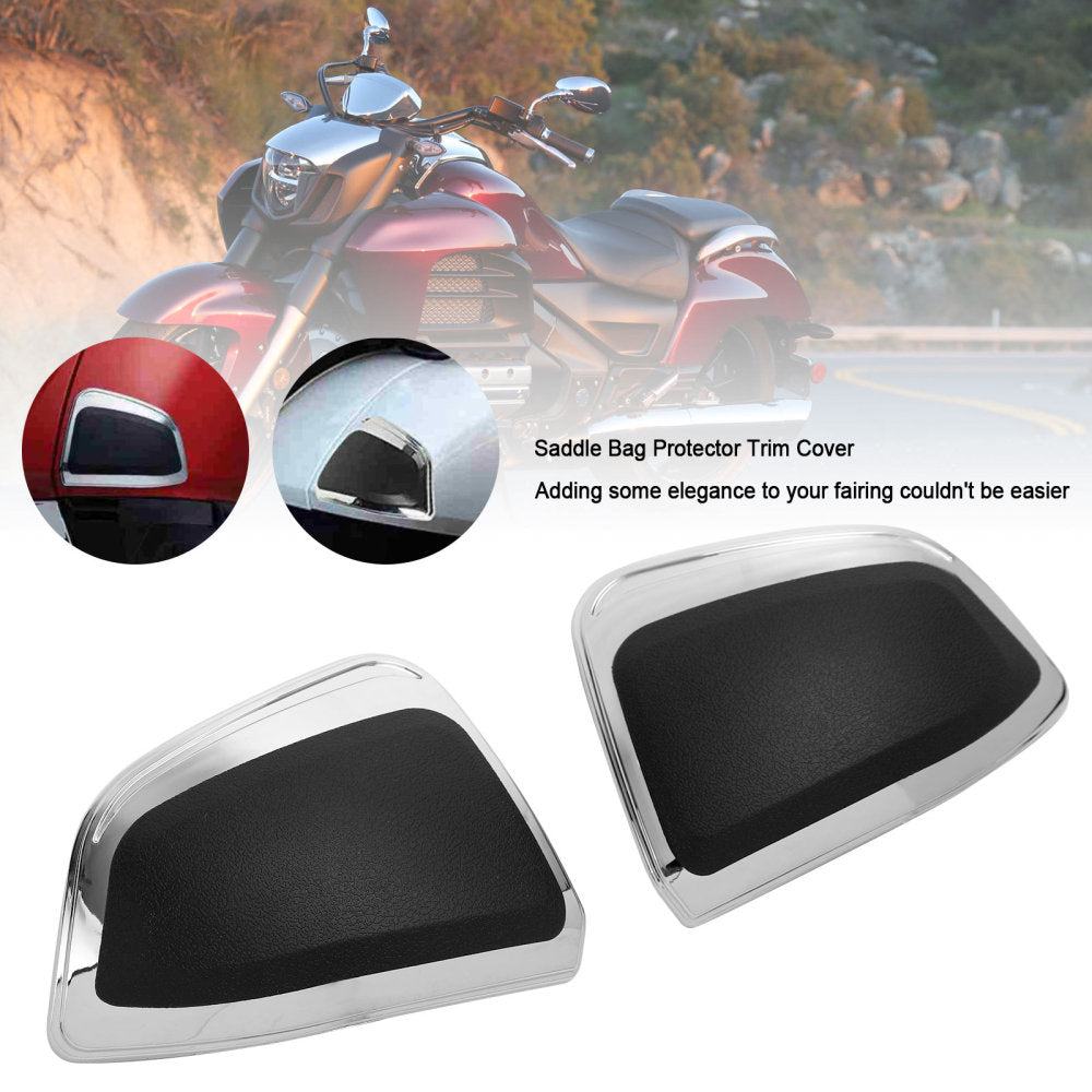 Chrom-Satteltaschen-Schutzverkleidung für Honda Goldwing GL1800 F6B 2012–2017