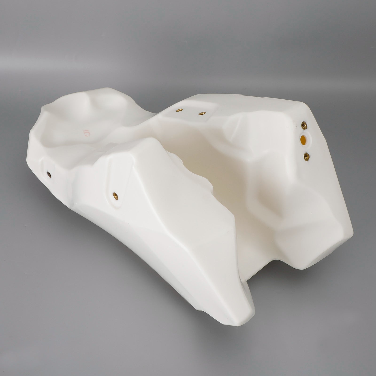 3.6 Gal Large Capacity Gas FUEL Tank White For Honda CR 500R CR500R 1989-2001 Generic FedEx Express Shipping