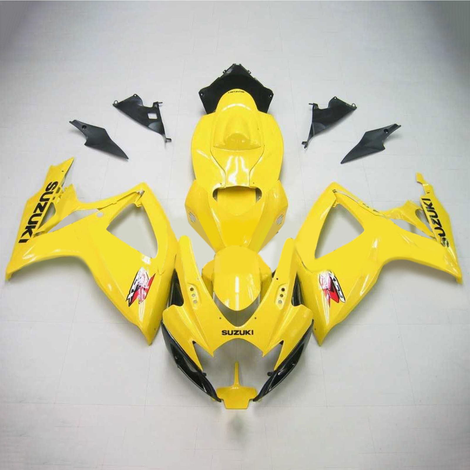Amotopart 2006-2007 Suzuki GSXR 600/750 Yellow Fairing Kit