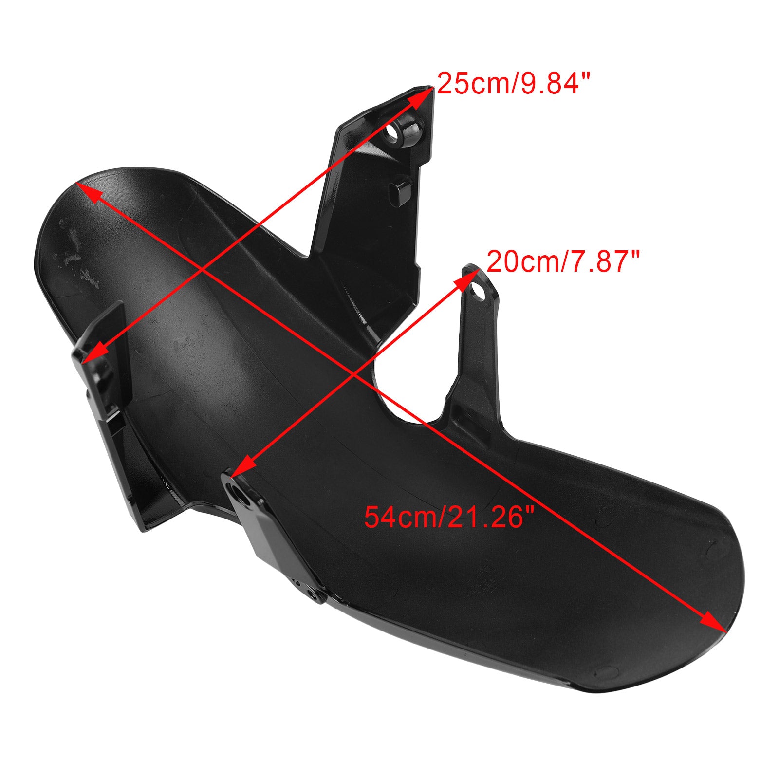 ABS Front Fender Mudguard for Honda CB650R CBR650R 2019 2020 2021 Generic