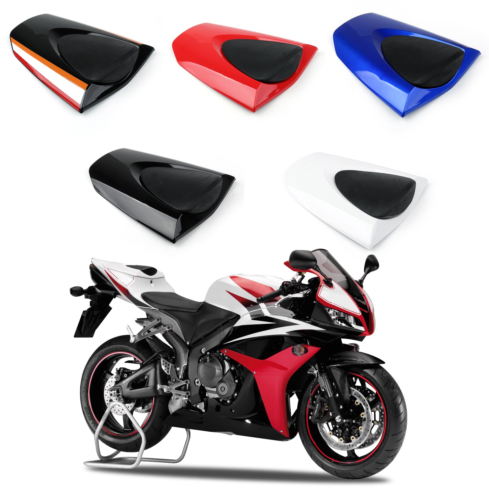 07-12 Honda CBR600RR Rear Seat Cover Cowl