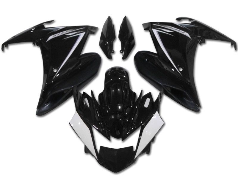 Amotopart Yamaha FZ6R 2009-2015  
 Kit de carénage noir