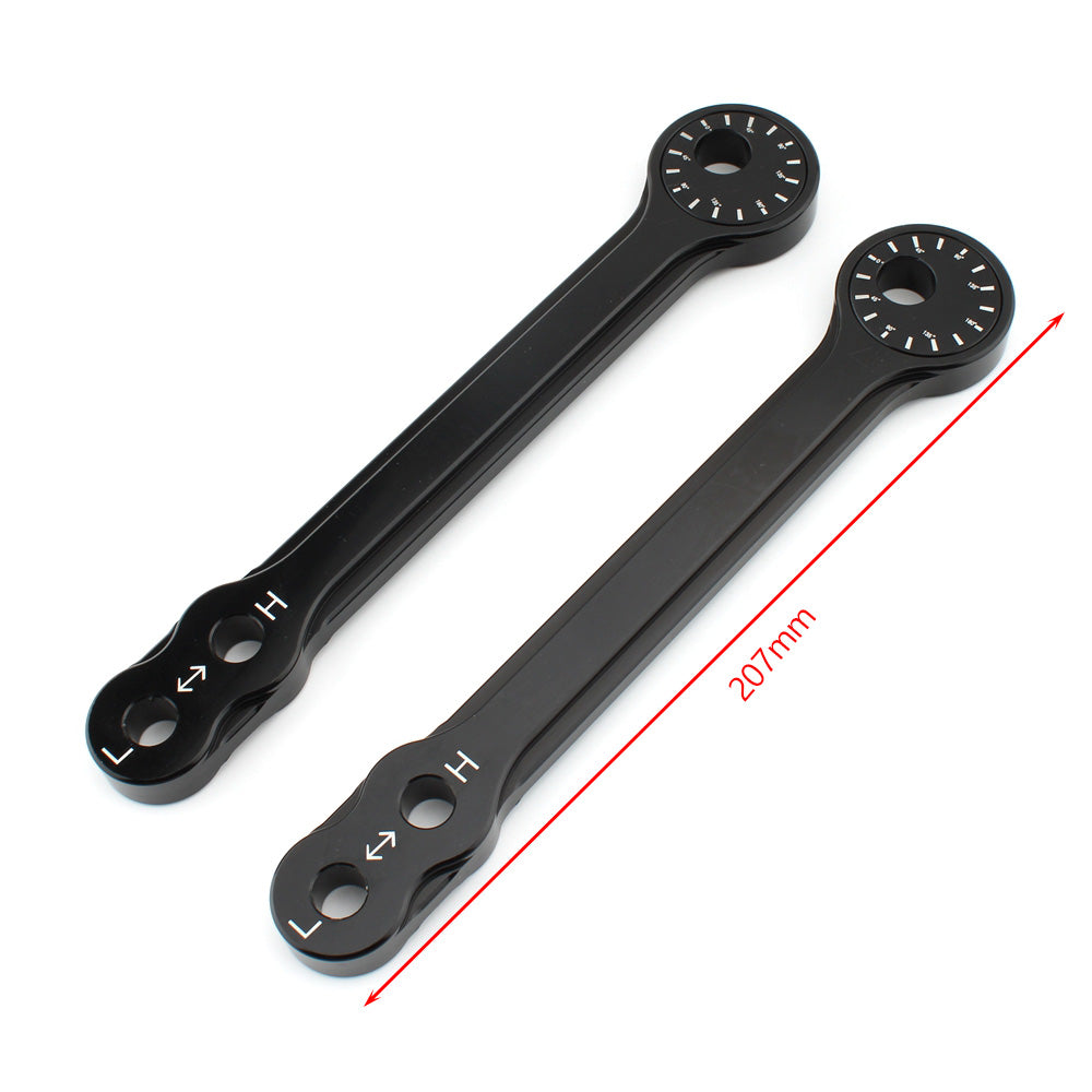 CNC Aluminum Lowering Link Kit 40mm For Kawasaki Ninja 400 250 Z400 Z2
