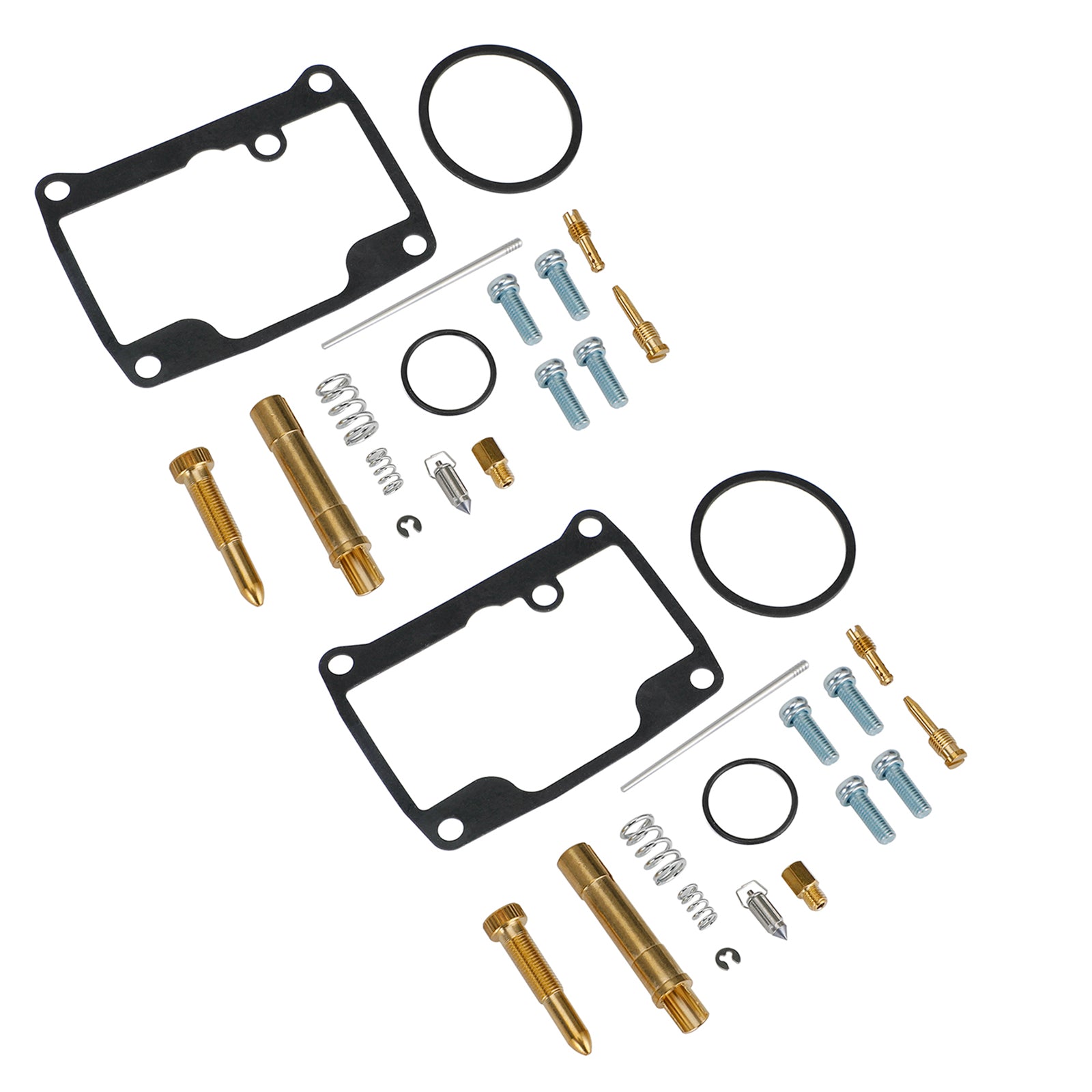 2X キャブレター再構築修理キット MIKUNI VM34-619 Russian Mechanics RMZ-640 に適合