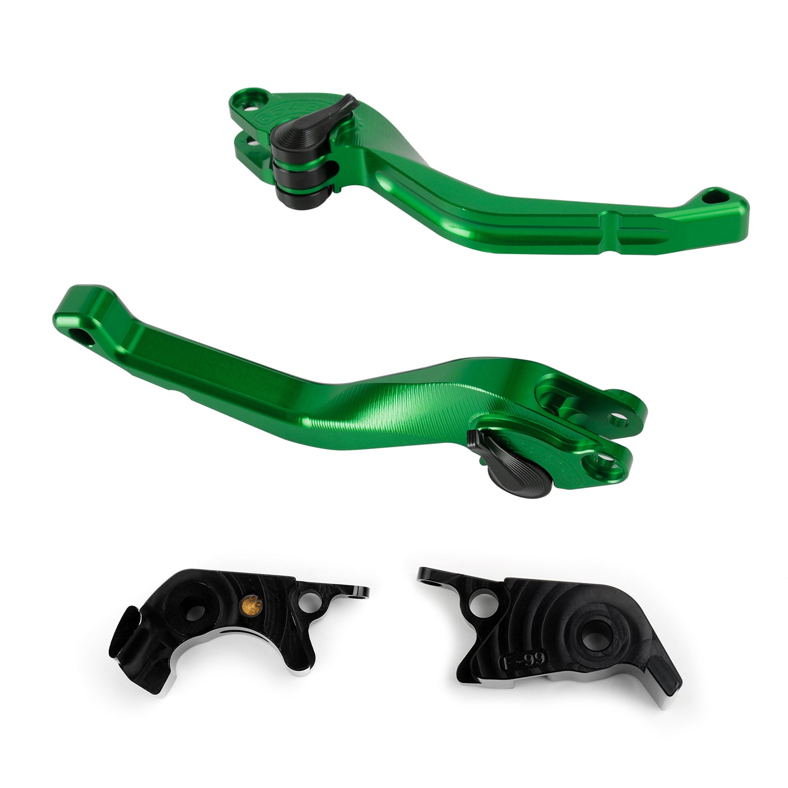 CNC Short Clutch Brake Lever fit for Kawasaki ZZR/ZX1400 SE Version 16-17