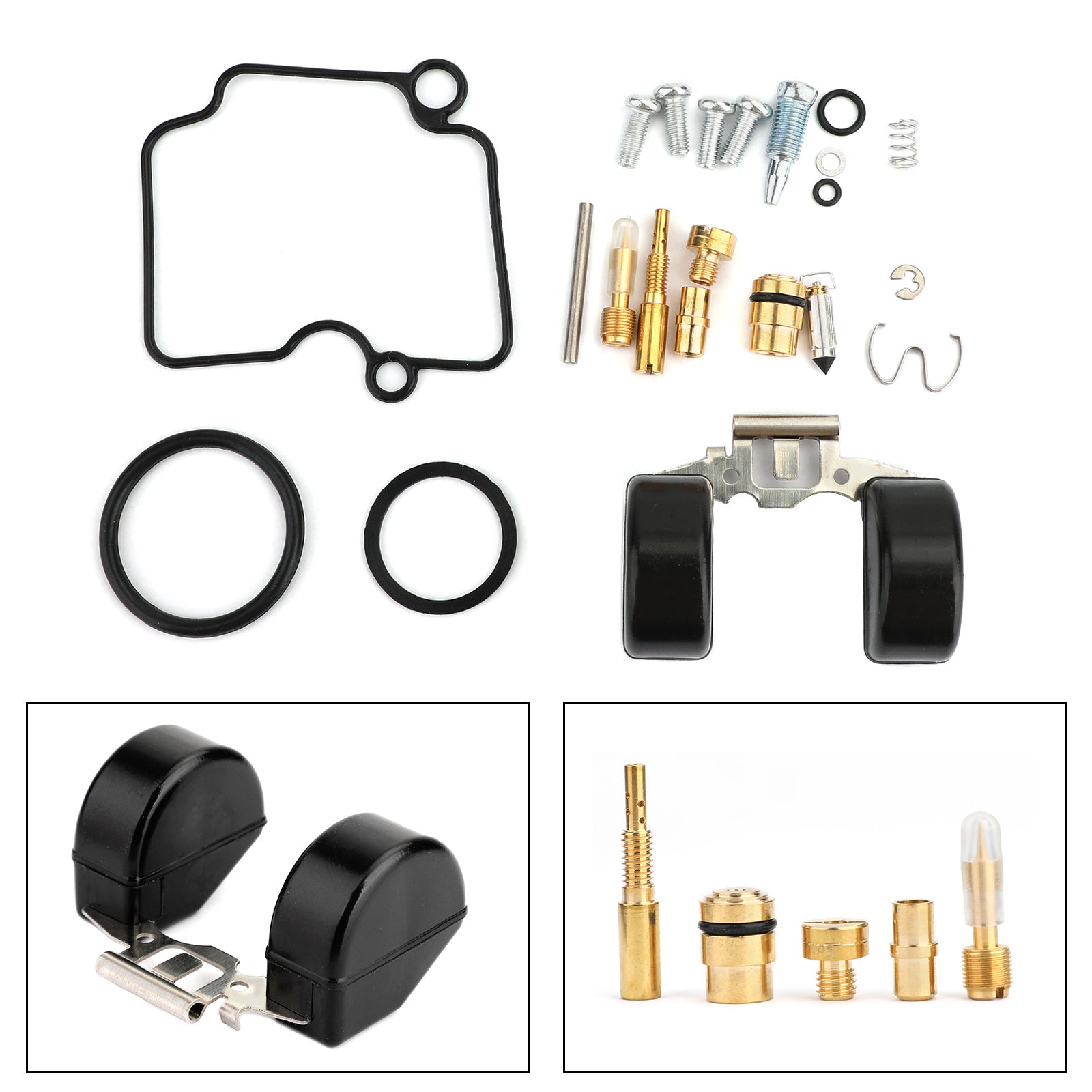 Motorcycle Carburetor Repair Kit For Yamaha YBR125 JYM125 For Carburetor VM22