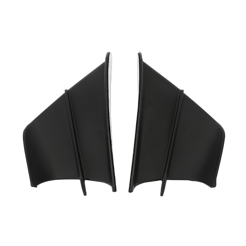 Black Side Winglet Wind Fin Spoiler Trim Cover