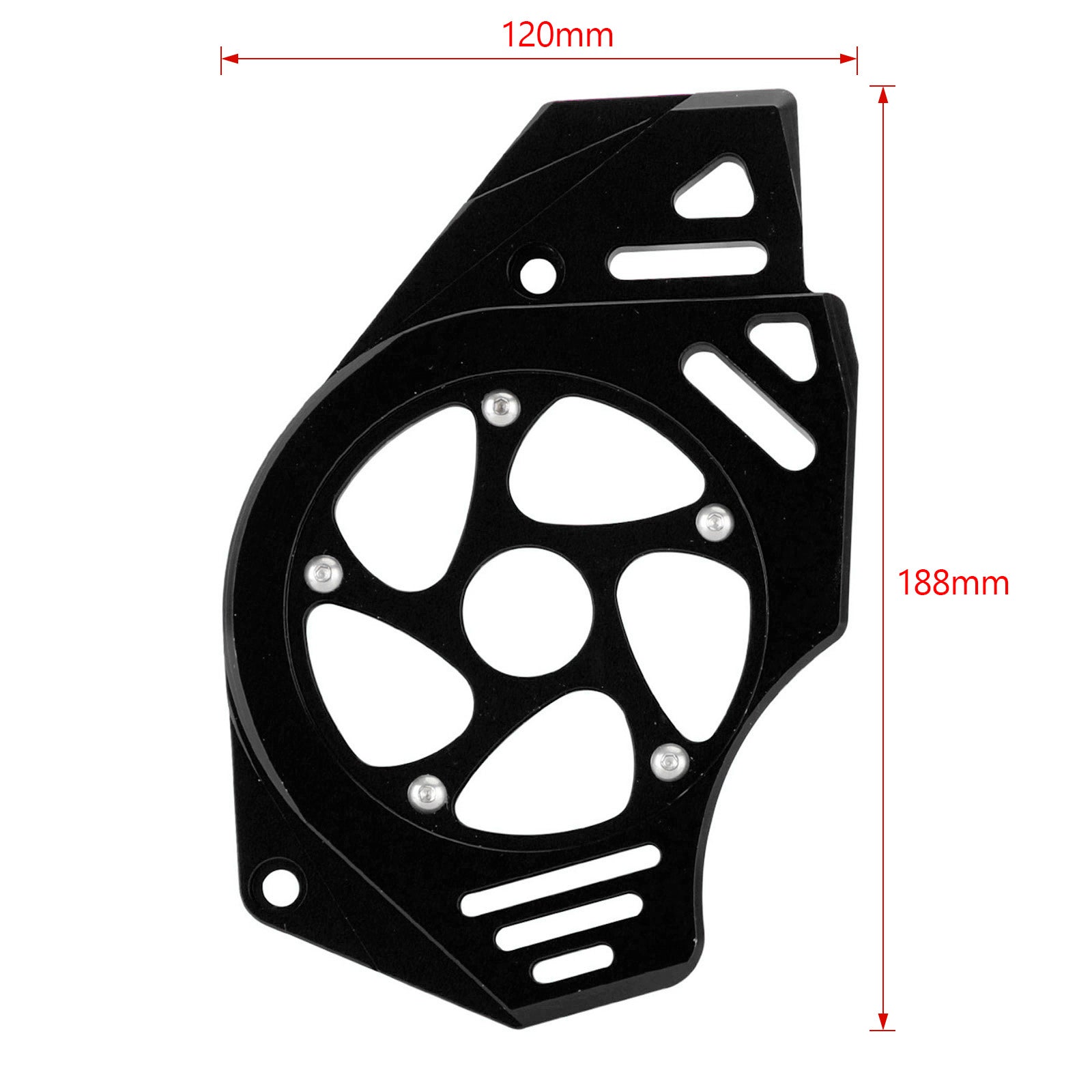 Kettenradabdeckung Kettenschutzschutz für Kawasaki Ninja Vulcan 650 ER-6N