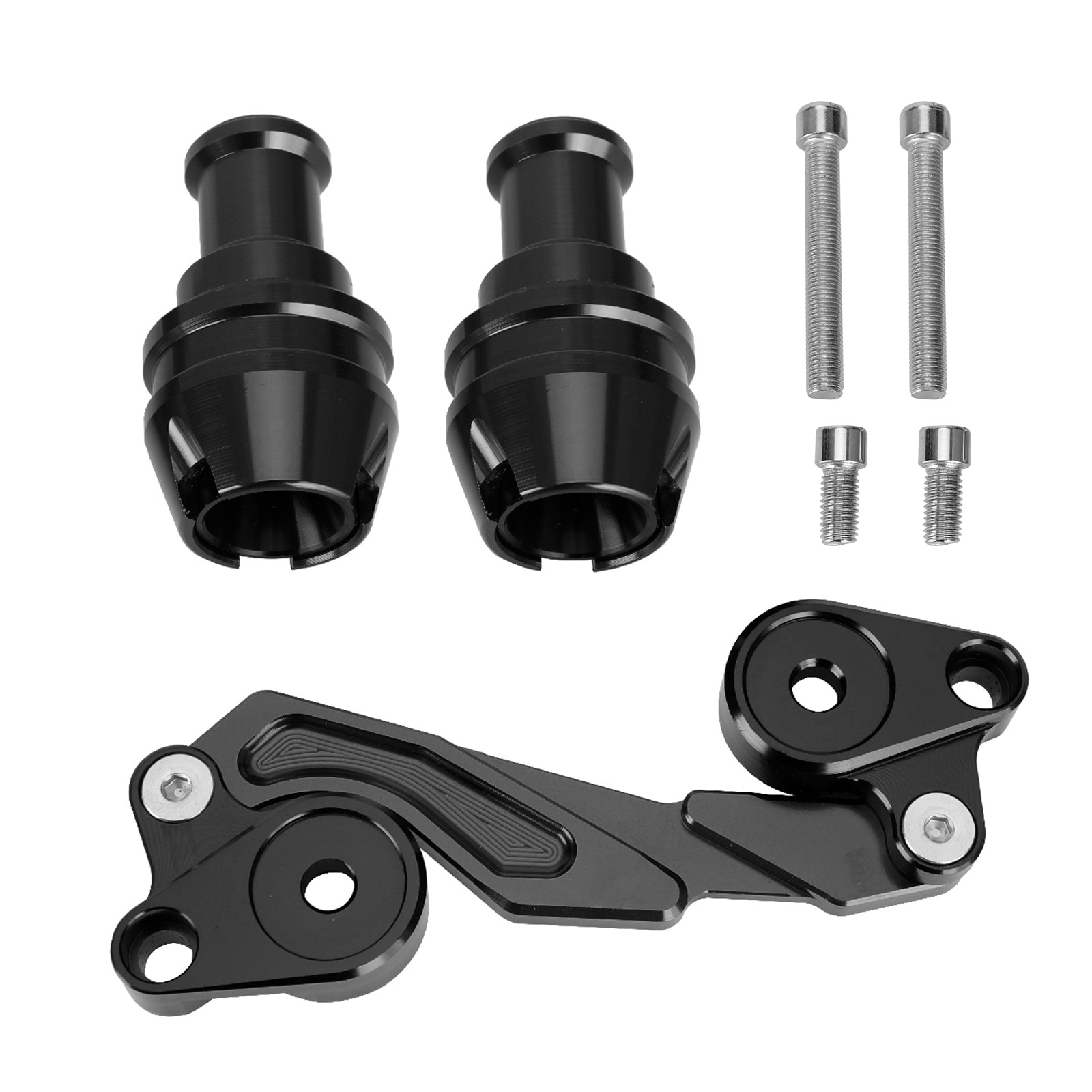 Cnc Anti-Crash Frame Sliders Protector Fit For Yamaha Nvx Aerox Nmax 15-19