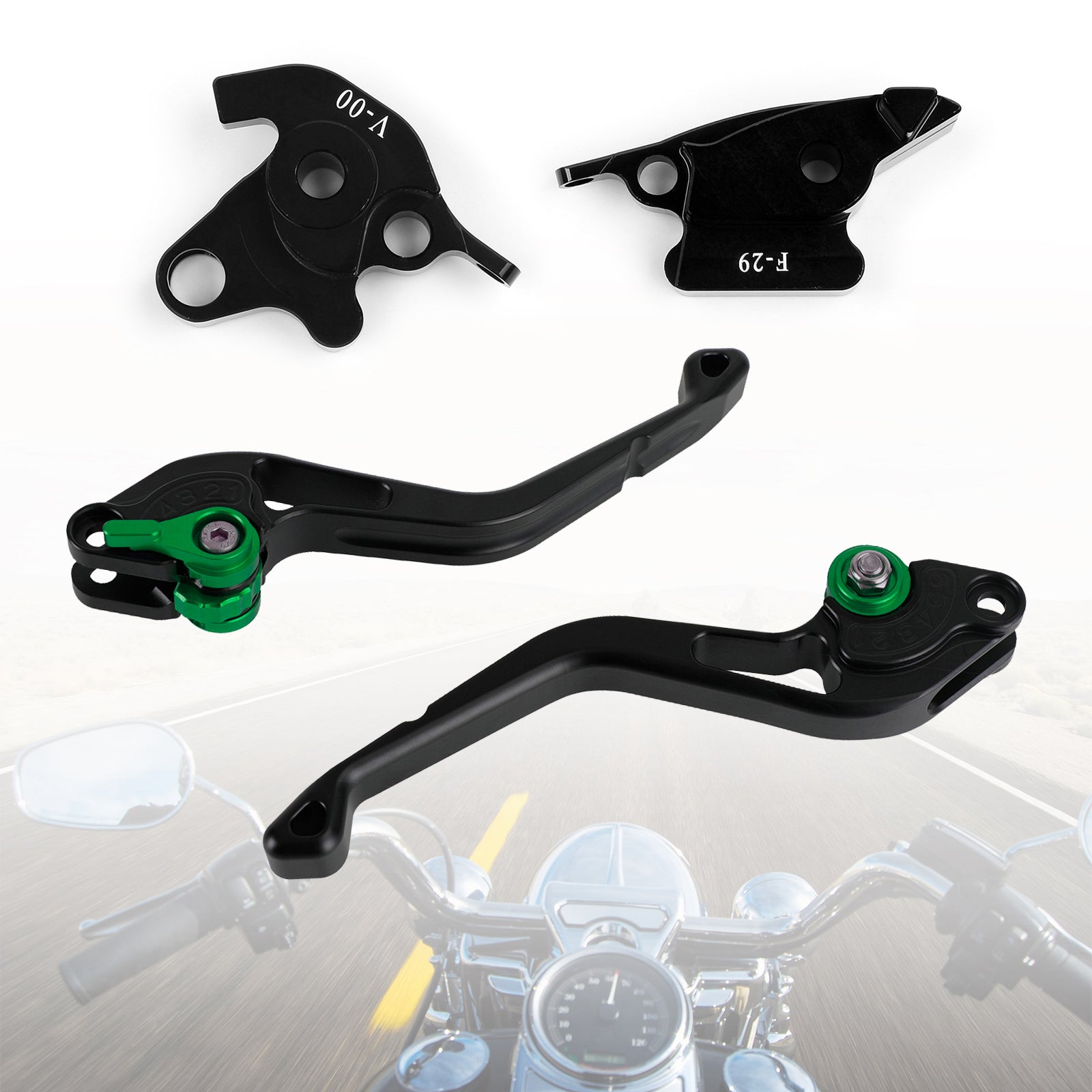 Nouveau levier de frein d'embrayage court adapté pour Honda ST 1300 2008-2012