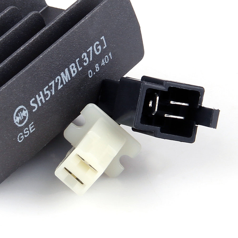 Regulador rectificador de voltaje apto para Suzuki GN125 250cc 5 cables