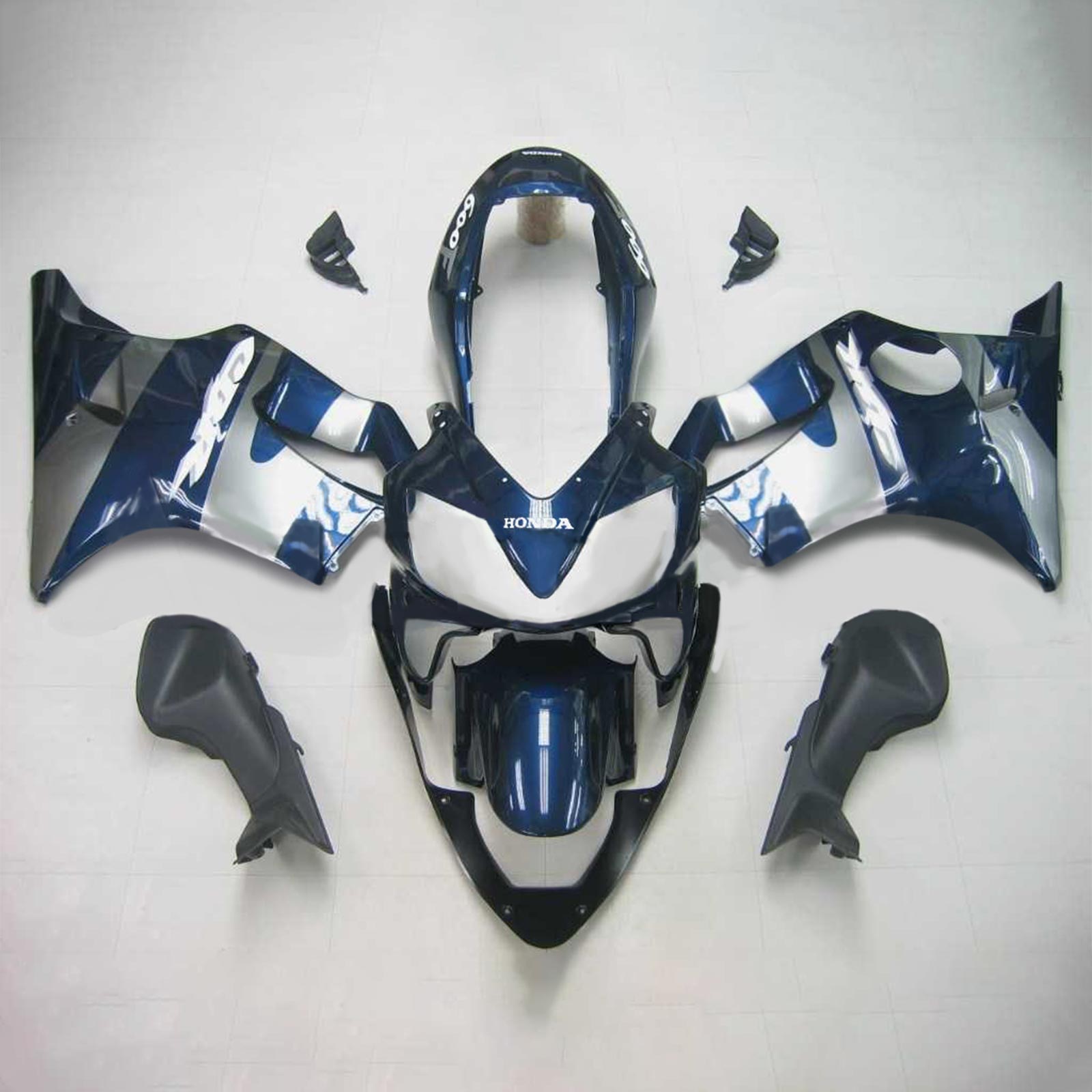 Amotopart Honda CBR600 F4i 2004-2007 Blue&Grey Fairing Kit