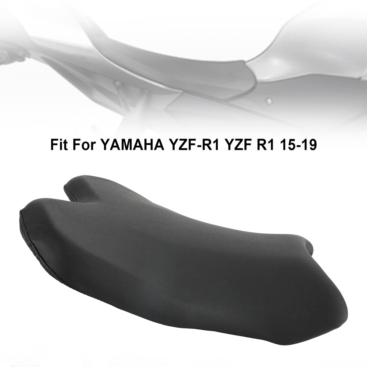 Cuscino sedile passeggero anteriore posteriore adatto per Yamaha Yzf-R1 Yzf R1 15-19