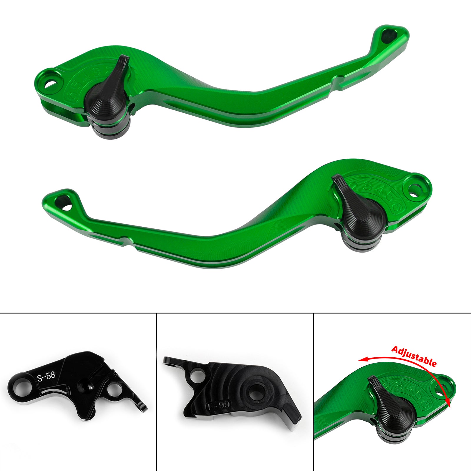 CNC Short Clutch Brake Lever fit for Aprilia RSV4 FACTORY/RSV4-R/RR 09-17