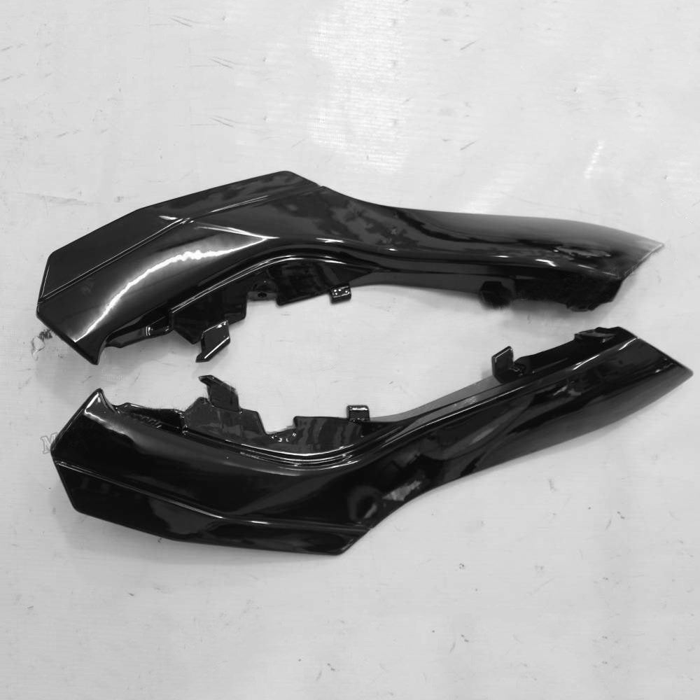 Amotopart 2012–2016 Kawasaki Ninja 650 EX650 Verkleidung, glänzendes schwarzes Kit