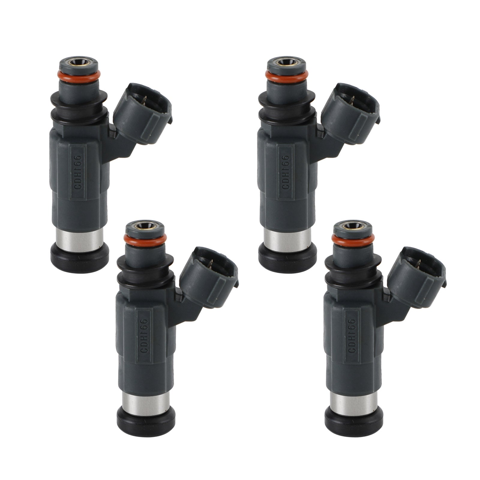 4PCS 15710-66D00 Fuel Injectors CDH166 For Suzuki DF60-DF70 1998-2009