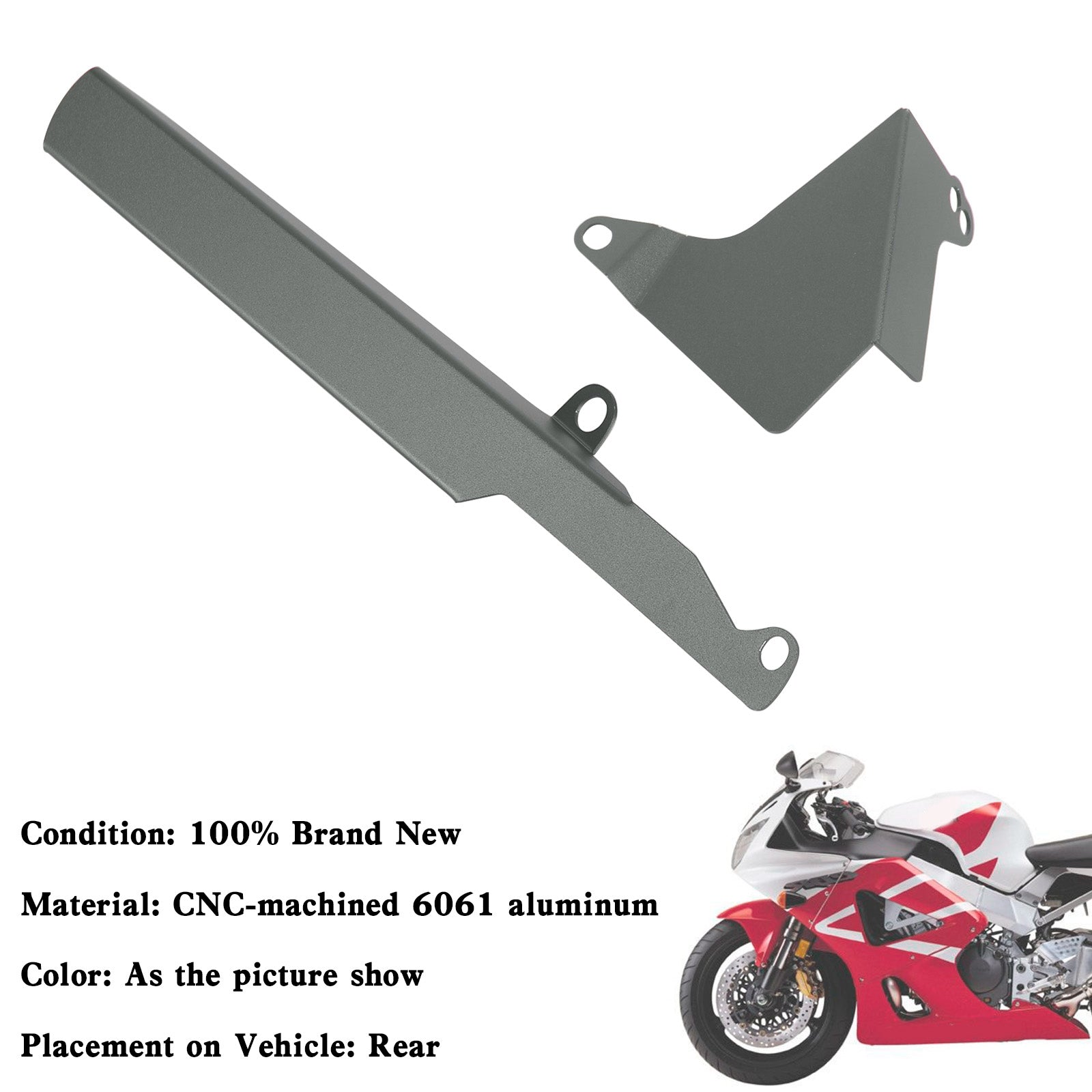 Couvercle de protection de chaîne de pignon arrière, pour Honda CBR929RR 2000 – 2001