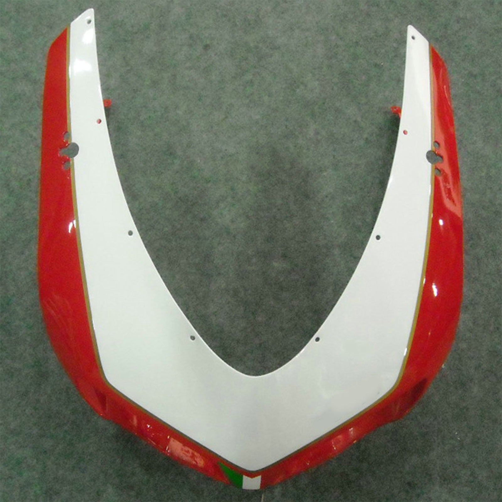 Amotopart Todos los años Ducati 1098 848 1198 Kit de carenado rojo