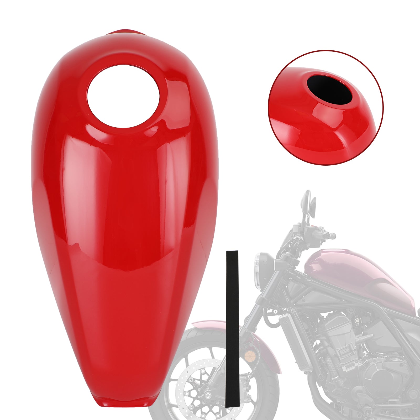 Capot de carénage de garniture de couvercle de réservoir de gaz pour Honda Rebel CMX300 CMX500 2017-2022 générique