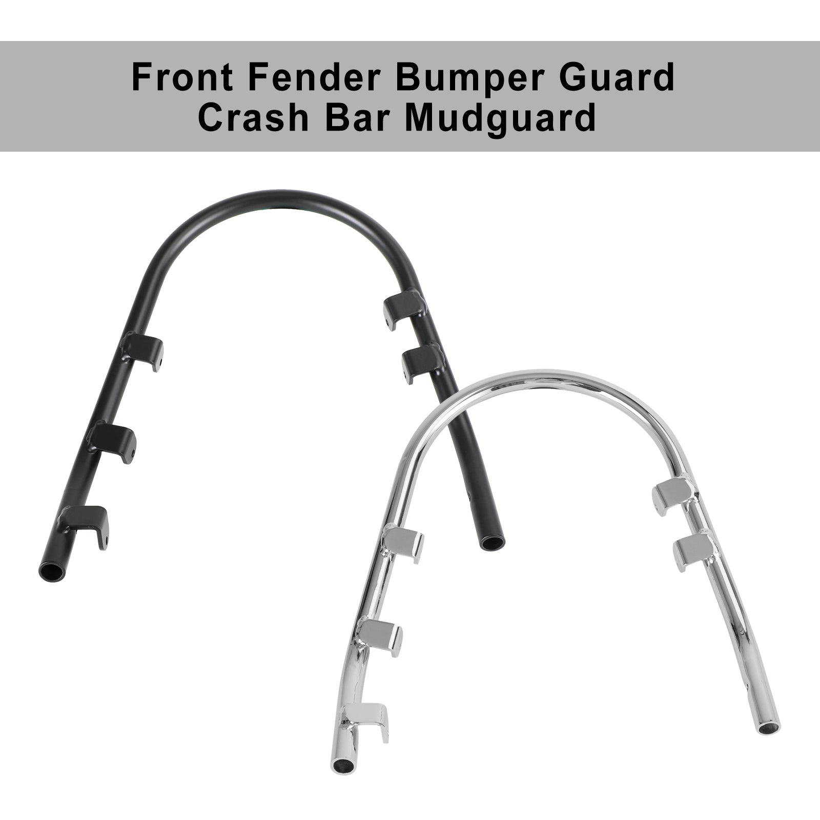 Front Fender Bumper Guard Crash Bar Mudguard For Vespa Sprint 150 Primavera 125 Chrome Generic