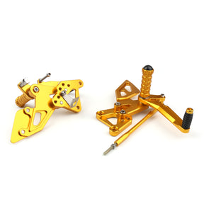 Rearsets Rear Sets Footpegs Footrest For Yamaha YZF 2014-2016 R25