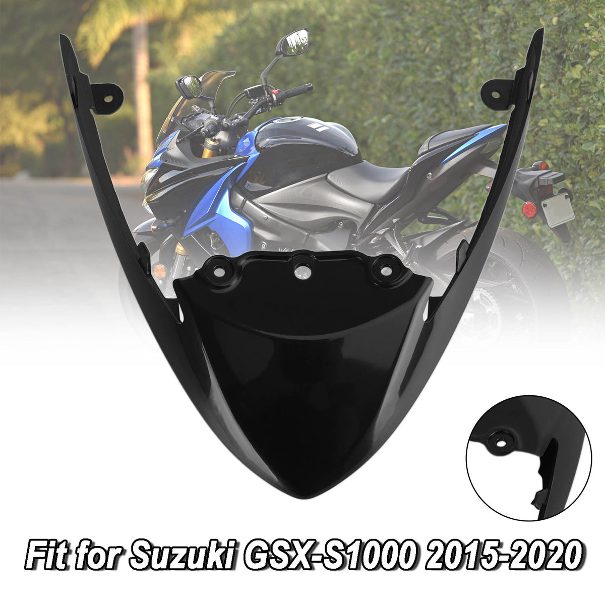 Unpainted Rear Tail Light Seat Cover Fairing For Suzuki GSX-S 1000 2015-2020 Generic
