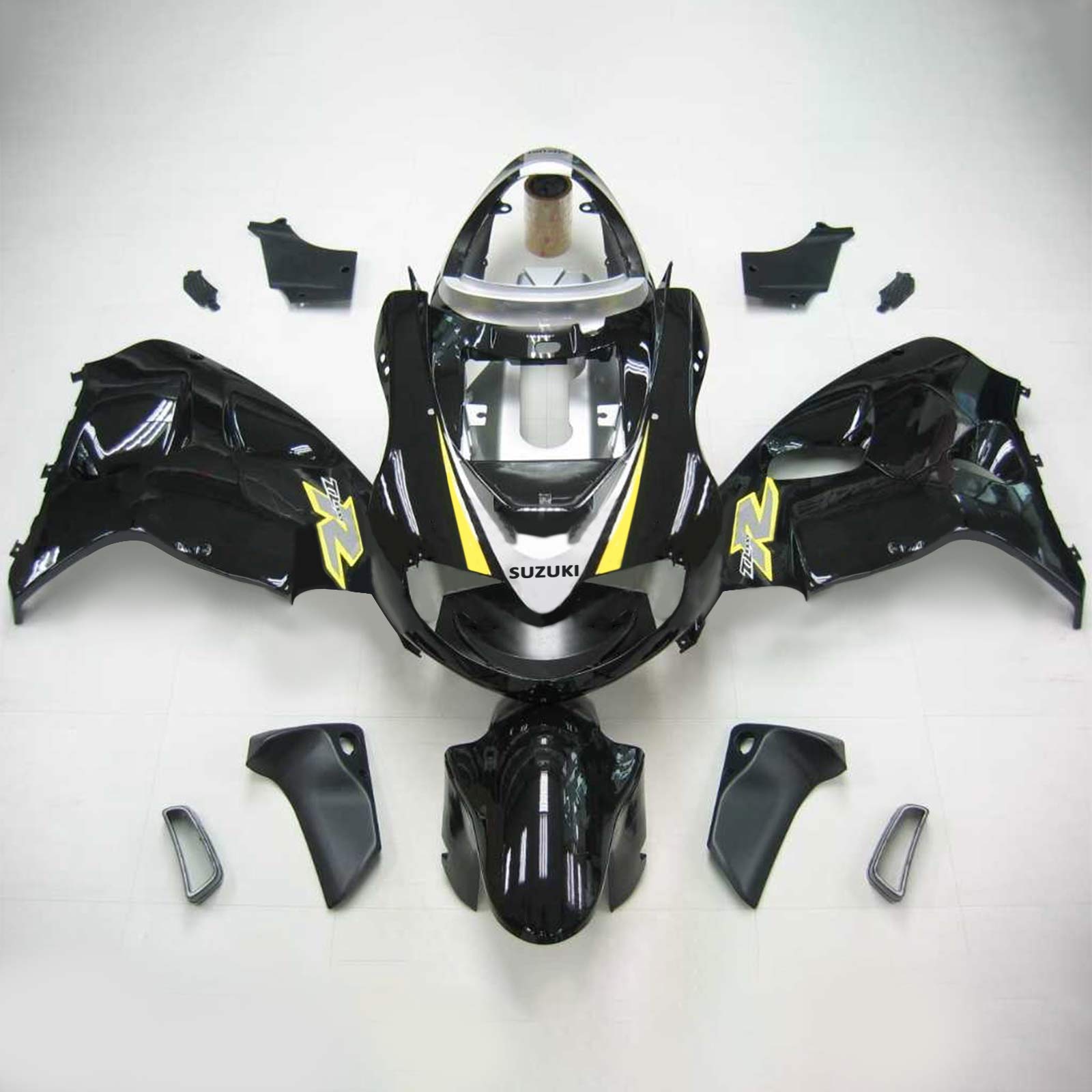 Amotopart 1998-2003 Suzuki TL1000R Kåbe Sort&Ggammelt brevsæt