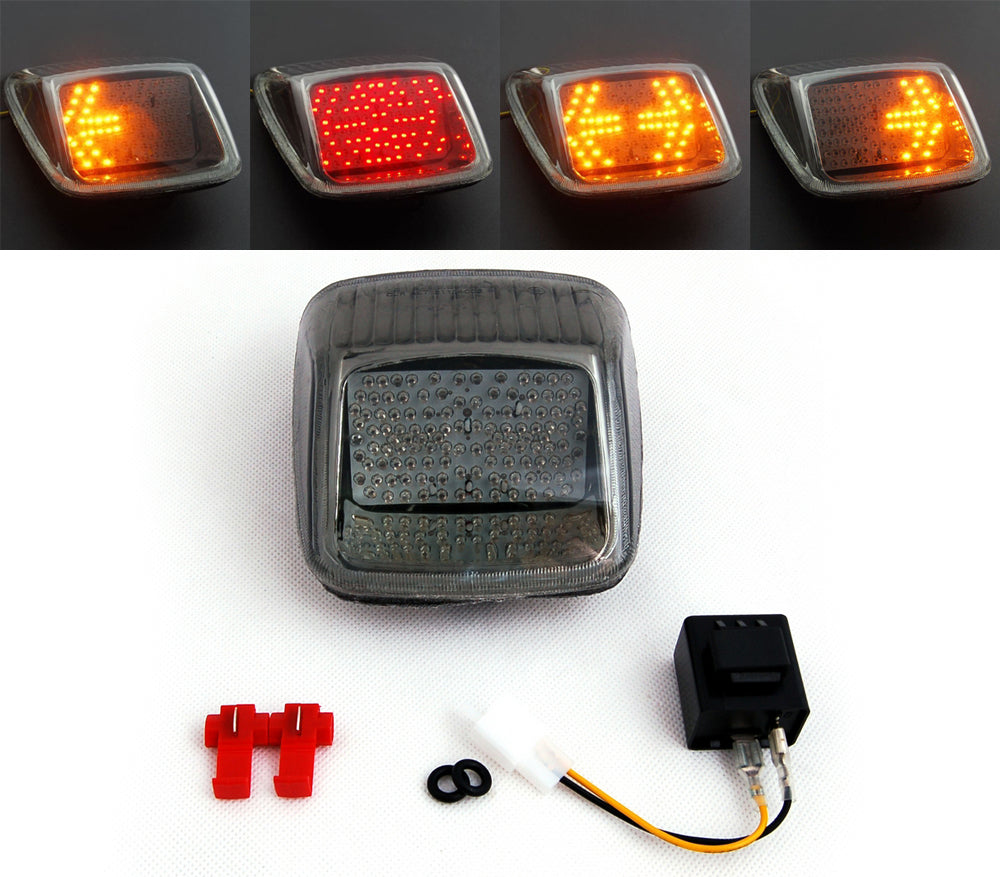 Taillight + Turn Signals for V-ROD Night Rod Street Rod 2002-2011 Clear