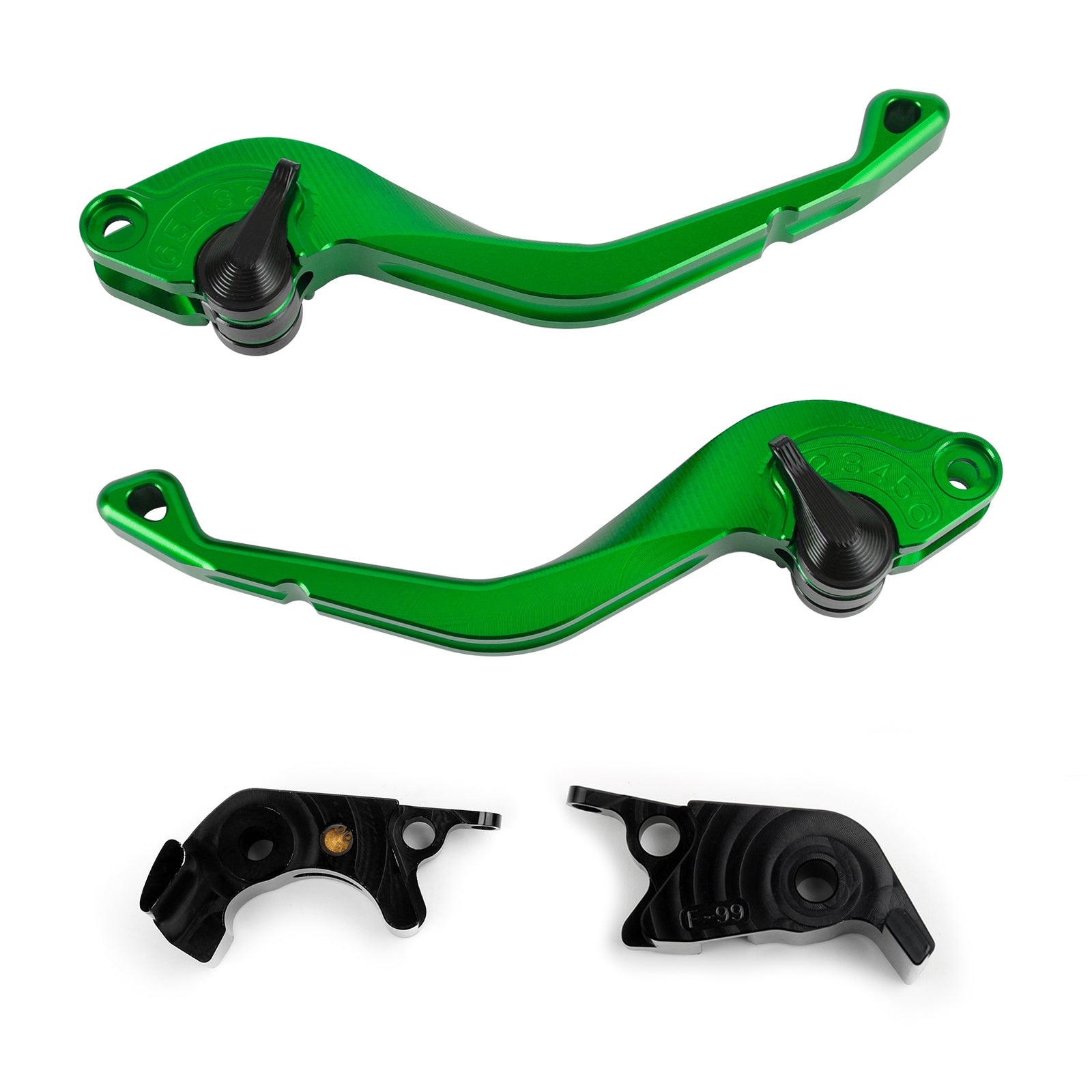 CNC Short Clutch Brake Lever fit for Kawasaki ZZR/ZX1400 SE Version 16-17