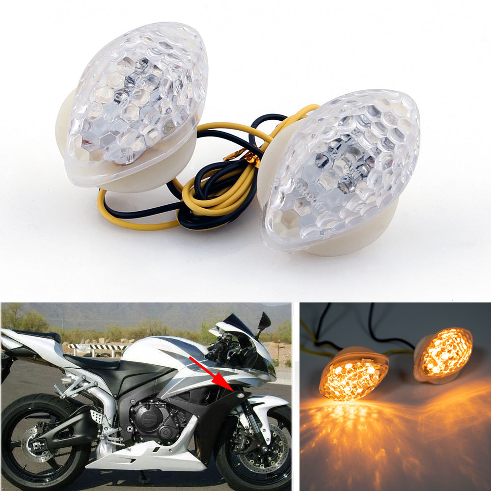 ホンダ 04-13 CBR 600 1000RR & 02-03 CBR954 & CBR929 F4 LED ウインカー