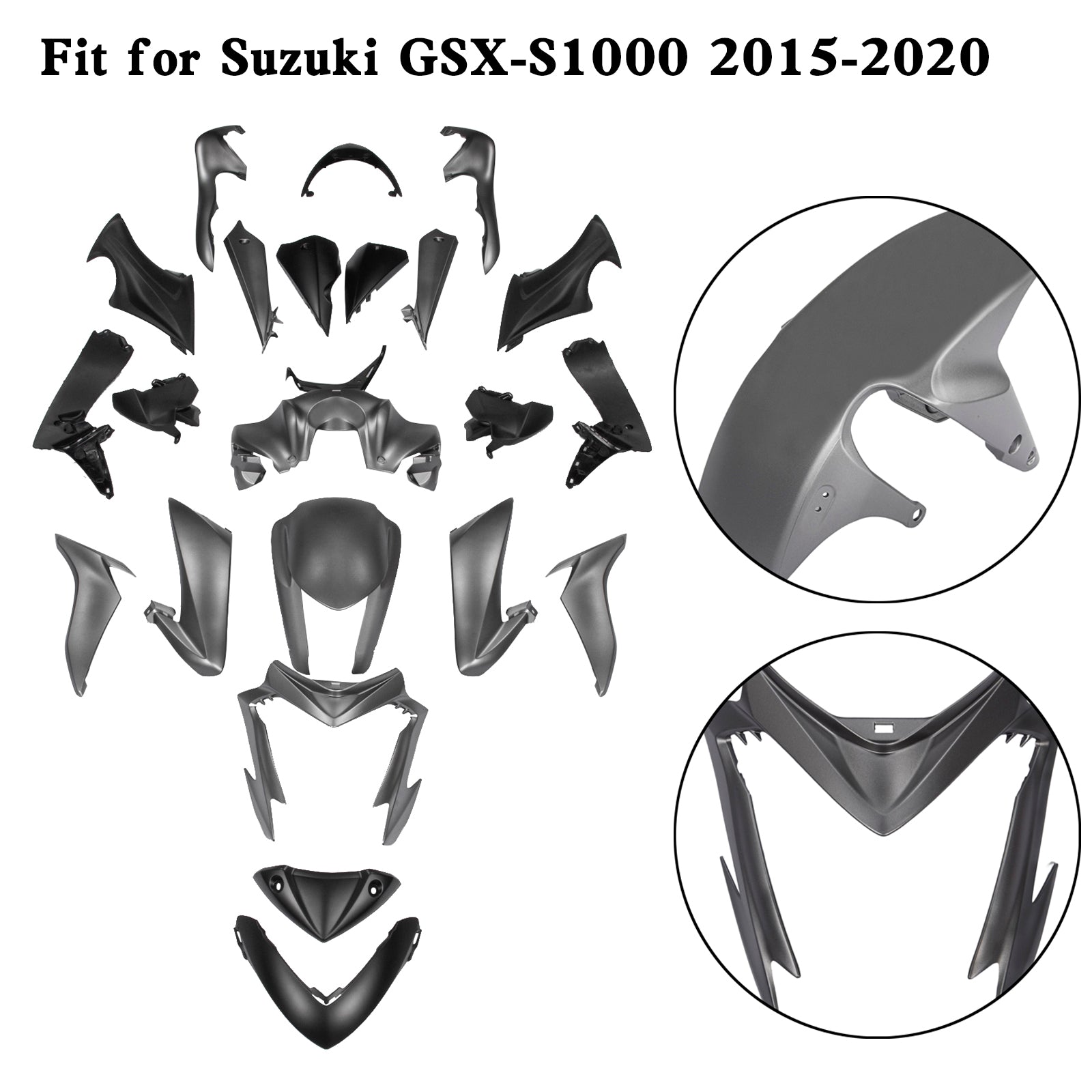 Amotopart (2015–2020) Suzuki GSX-S 1000 Verkleidungsset, Kollektion 2