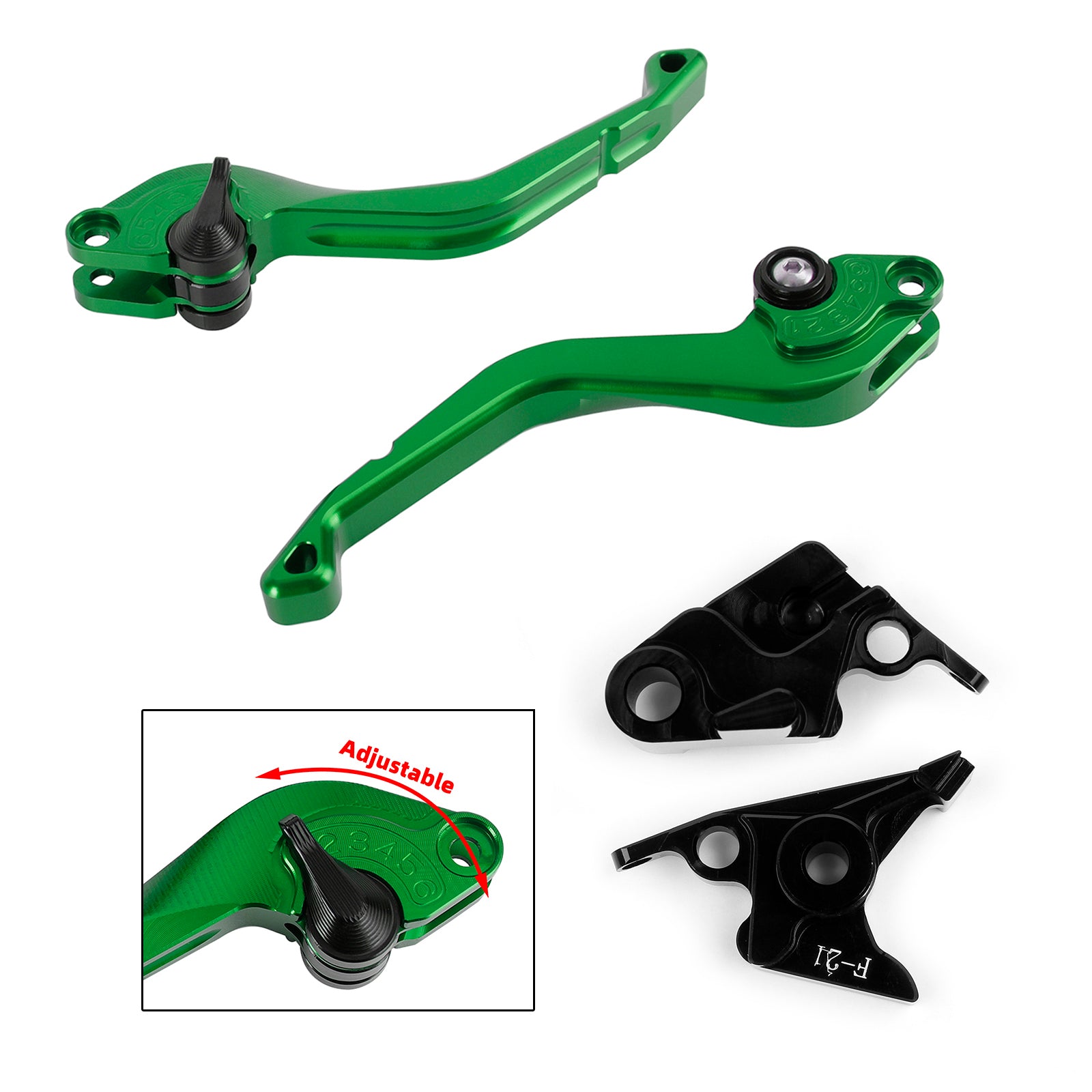 CNC Short Clutch Brake Lever fit for Kawasaki Z650 VERSYS 1000 650cc Z900