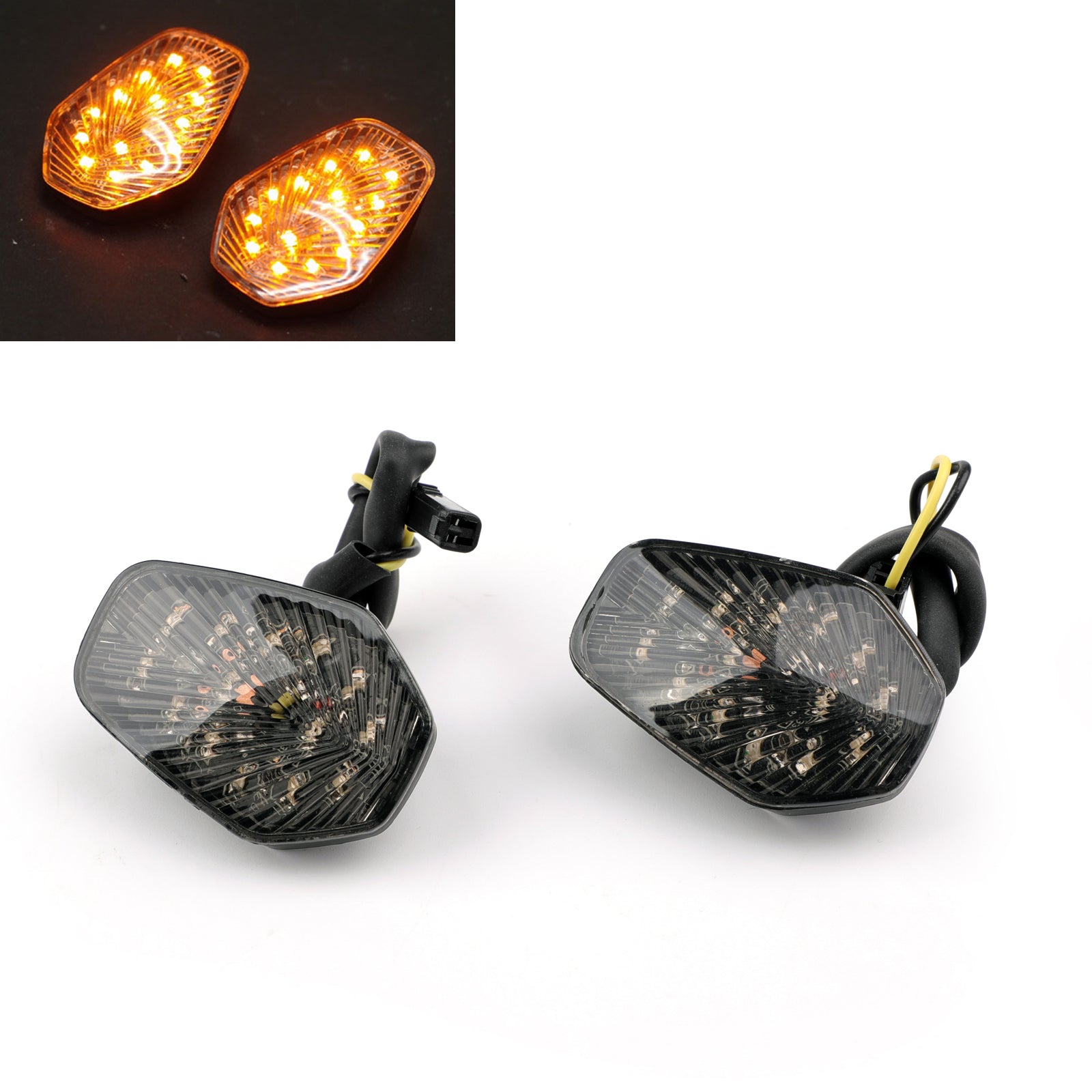 01-05 Suzuki GSXR 600, 00-05 GSXR 750,01-04 GSXR 1000  For Turn Signals Smoke